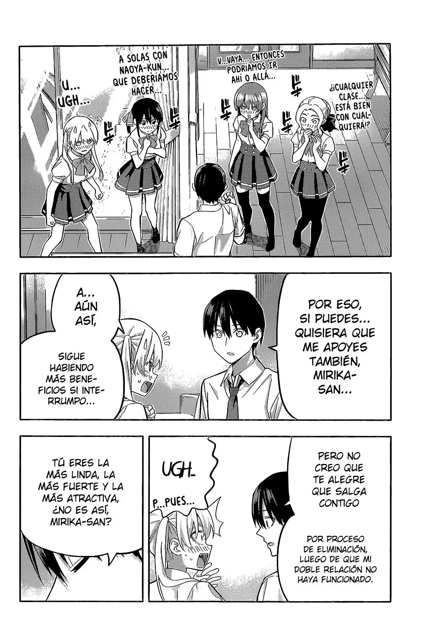 Kanojo mo Kanojo capítulo 99, página 17