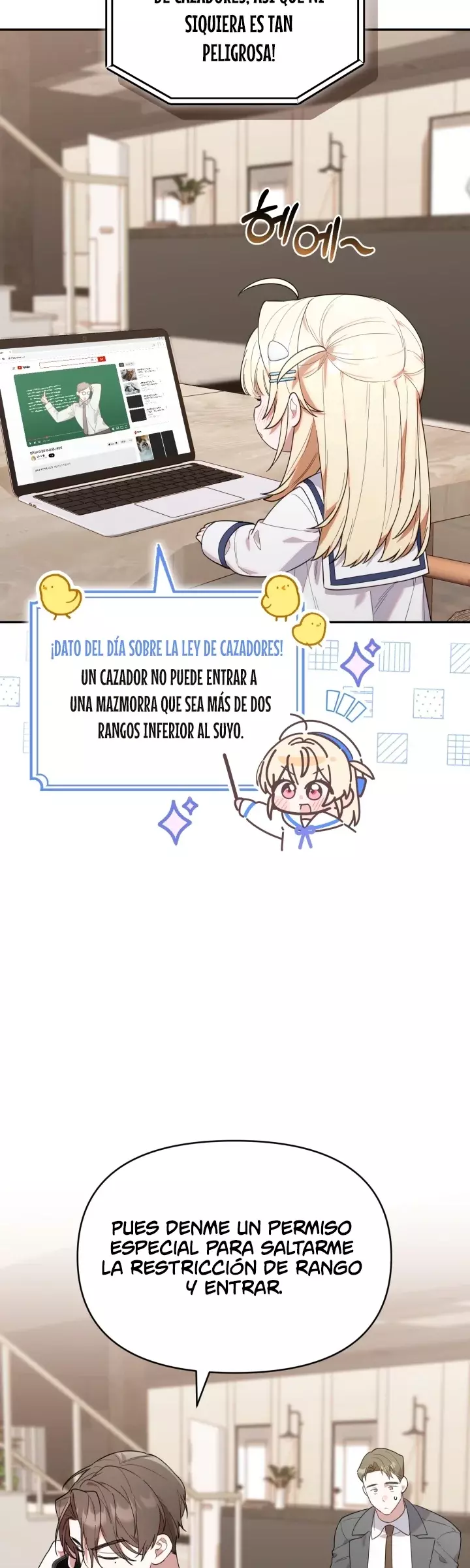 La Cazadora De Clase Pollito Esta Cumpliendo Con Su Deber capítulo 12, página 45