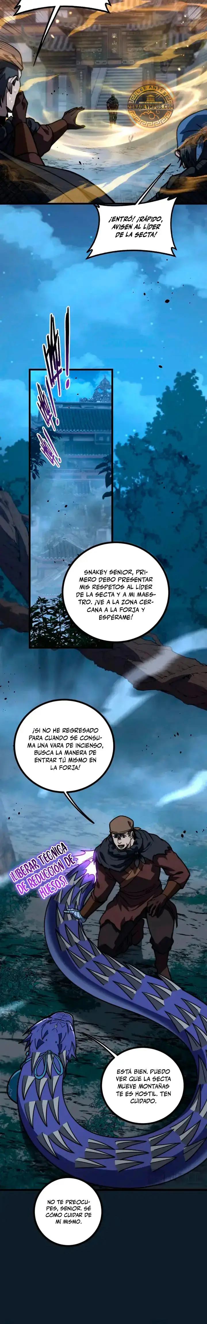 La evolución de la serpiente inmortal capítulo 96, página 7