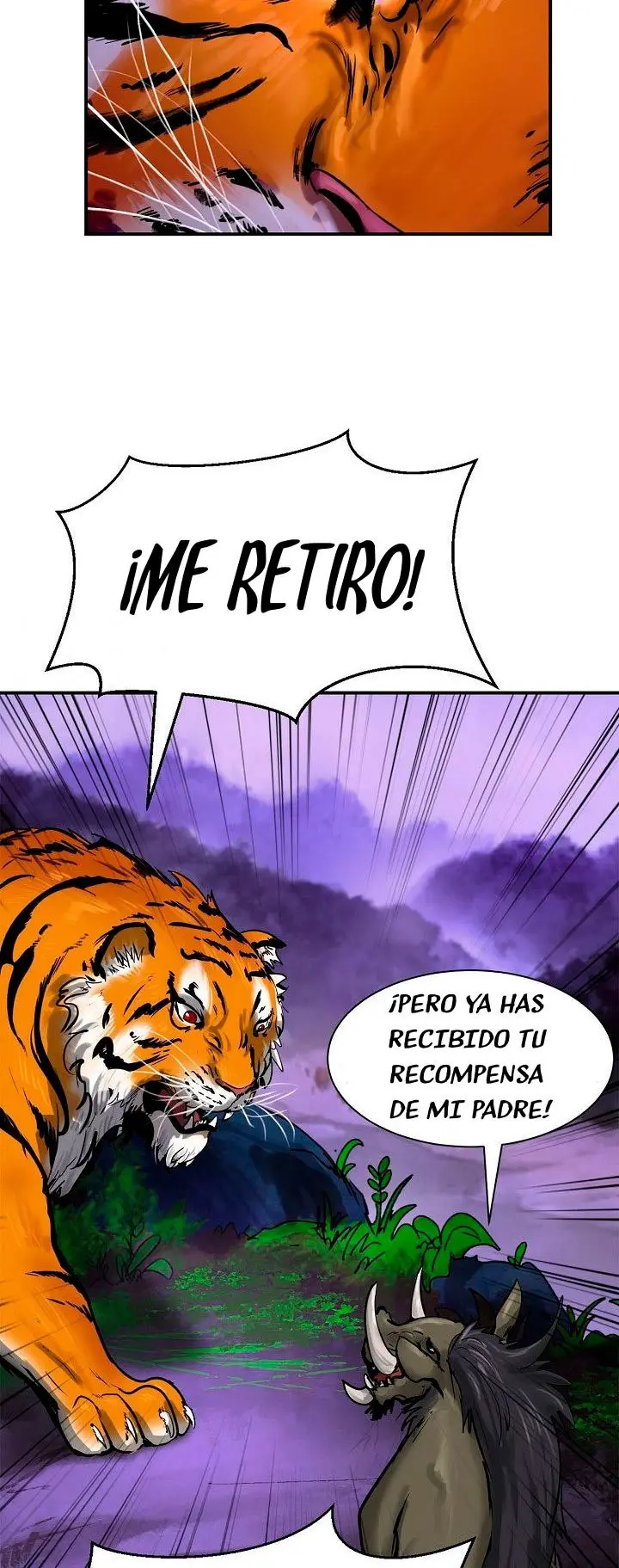 La Historia de la Reencarnación del Tigre capítulo 9, página 57