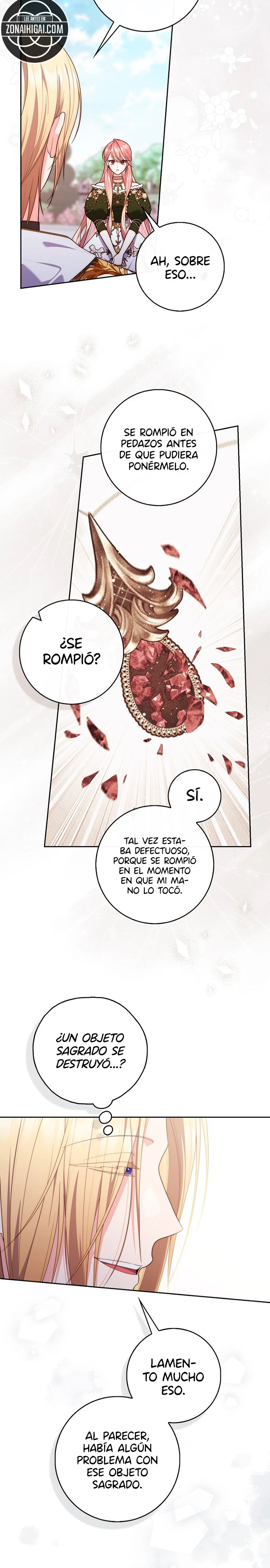 La Princesa adivina que puede ver fantasmas capítulo 154, página 14