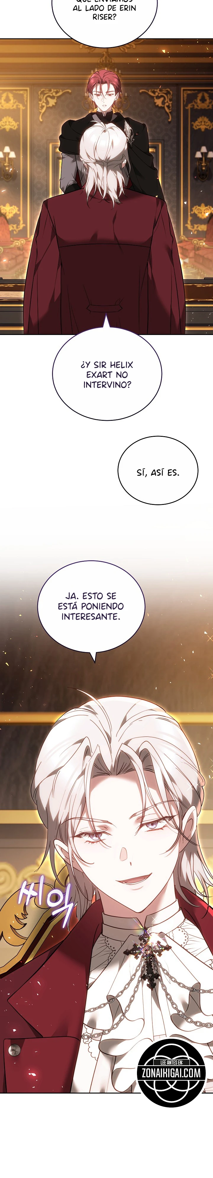 La razón por la que la villana tomó la espada capítulo 67, página 17