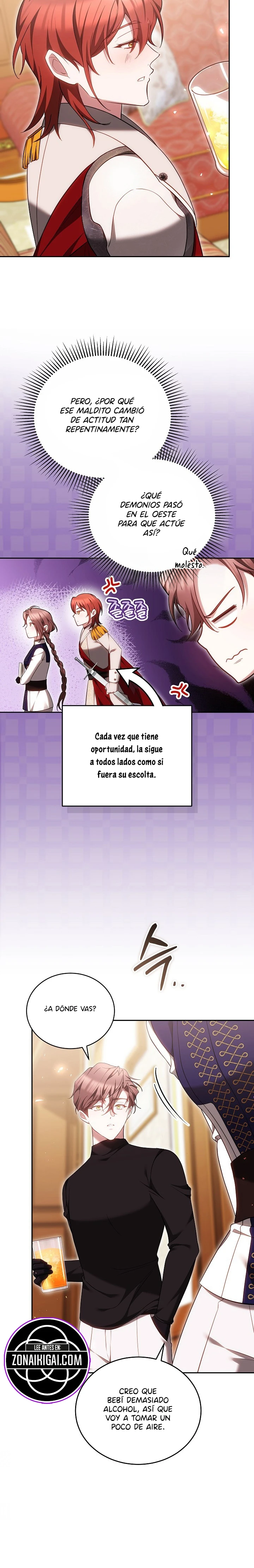 La razón por la que la villana tomó la espada capítulo 69, página 7