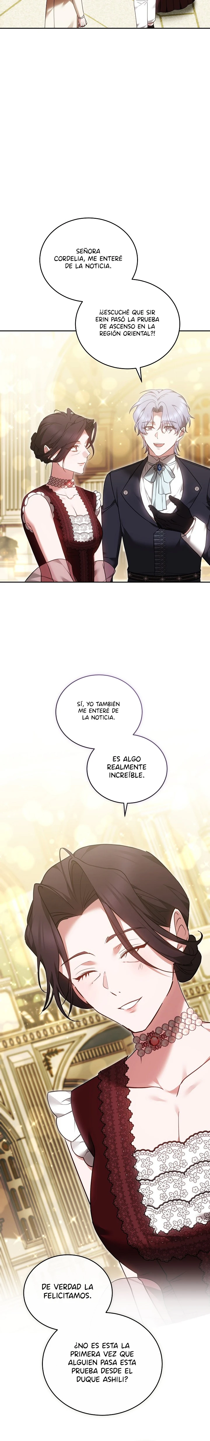 La razón por la que la villana tomó la espada capítulo 70, página 19