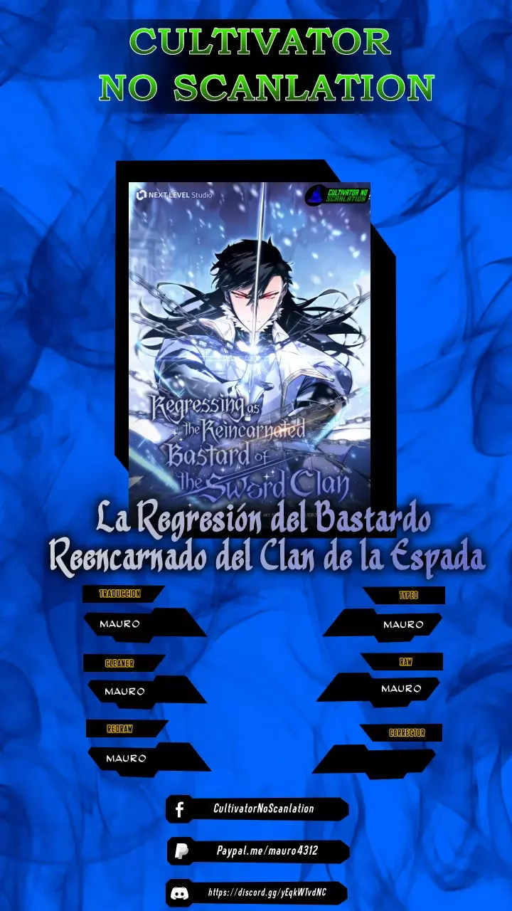 La Regresión del Bastardo Reencarnado del Clan de la Espada capítulo 14, página 1