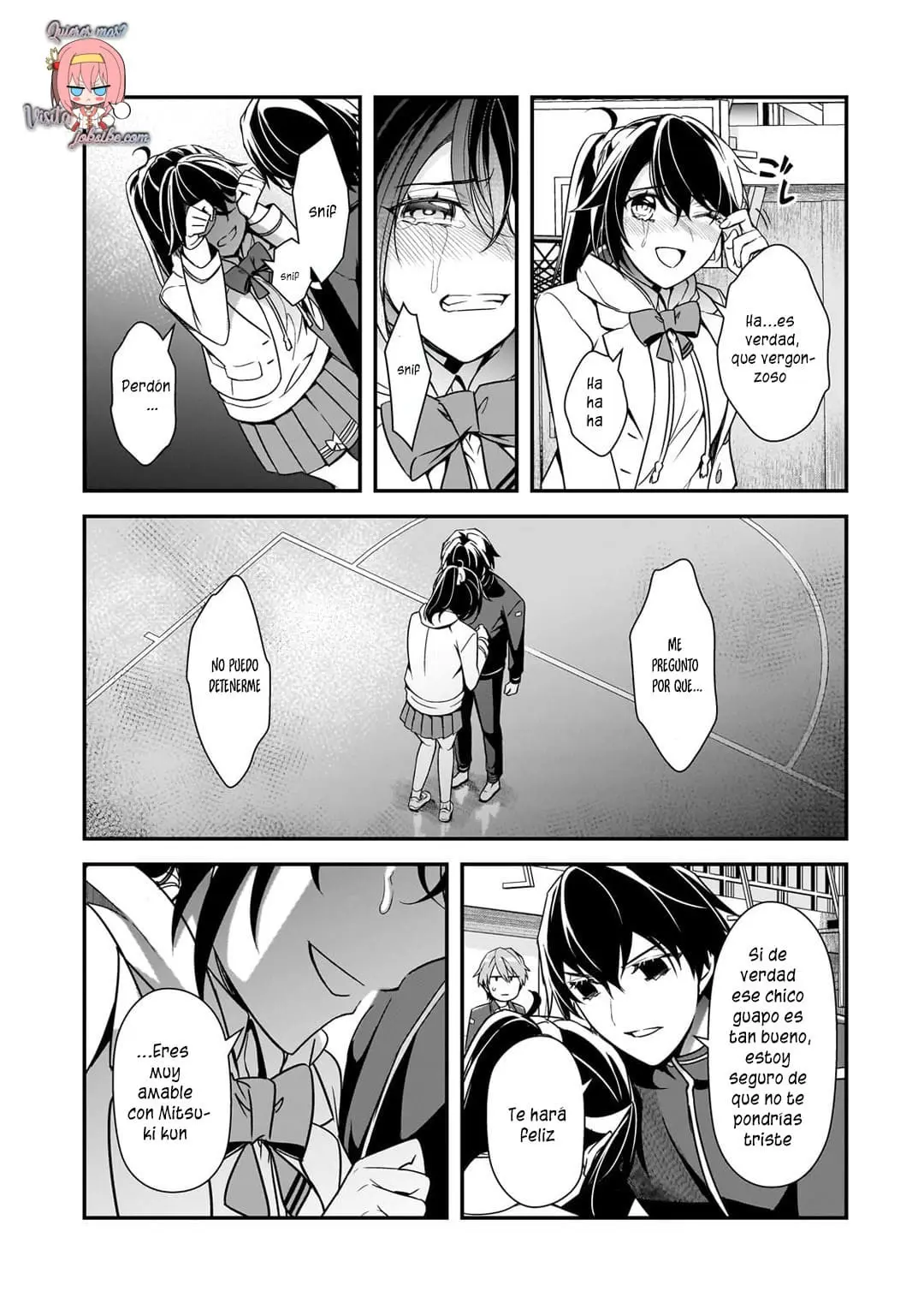 Las Chicas que me Traumatizaron me estan Mirando, pero Desafortunadamente es Demasiado Tarde capítulo 11.2, página 13