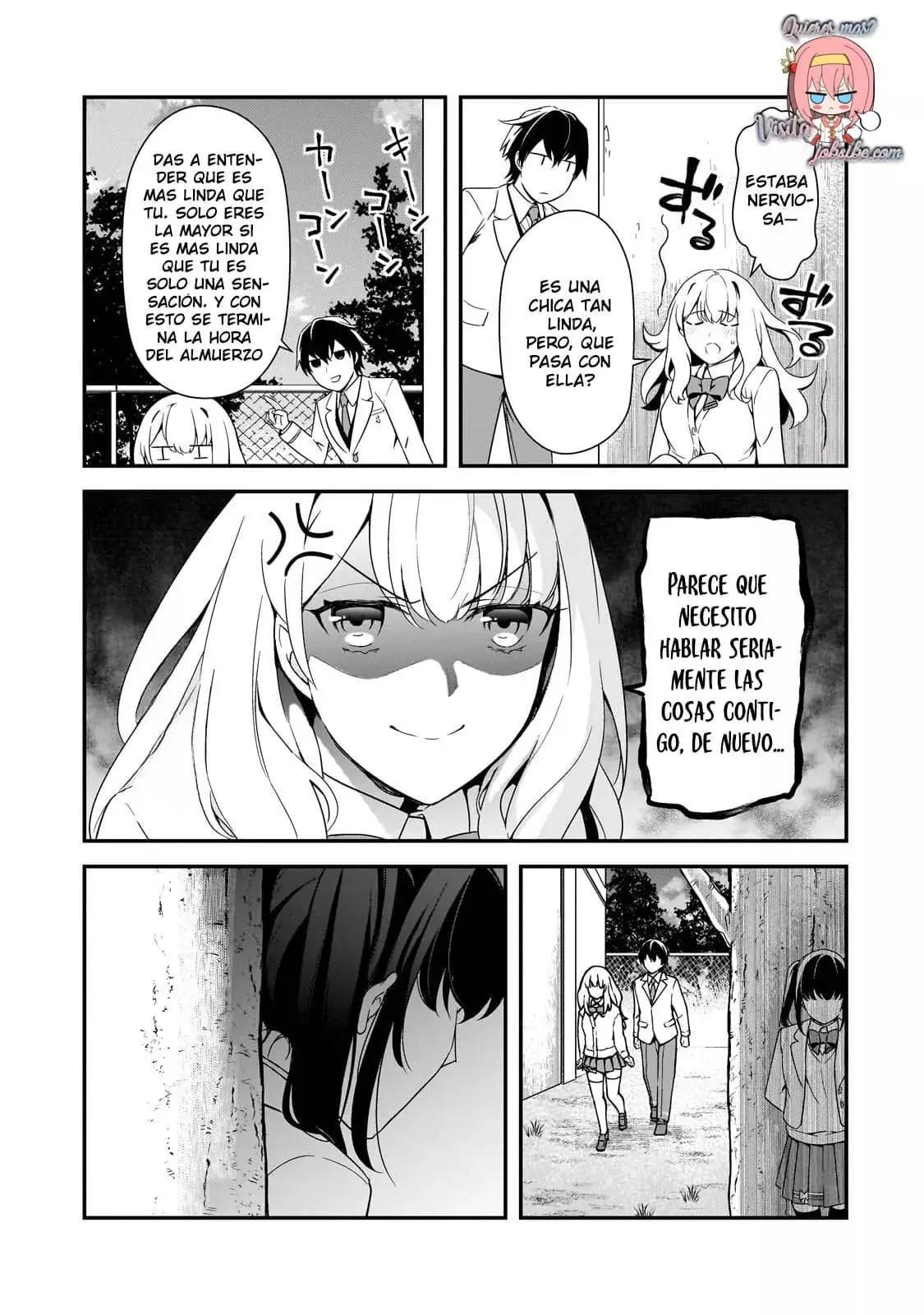 Las Chicas que me Traumatizaron me estan Mirando, pero Desafortunadamente es Demasiado Tarde capítulo 12.1, página 21