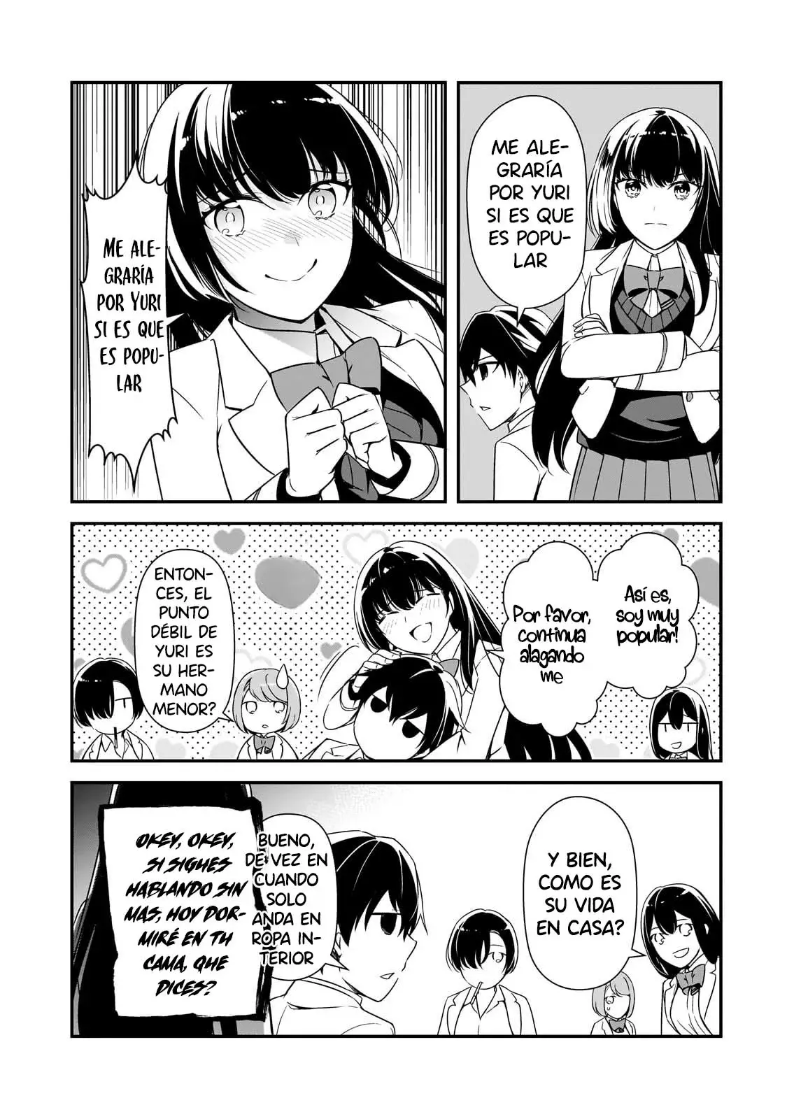 Las Chicas que me Traumatizaron me estan Mirando, pero Desafortunadamente es Demasiado Tarde capítulo 12.2, página 10