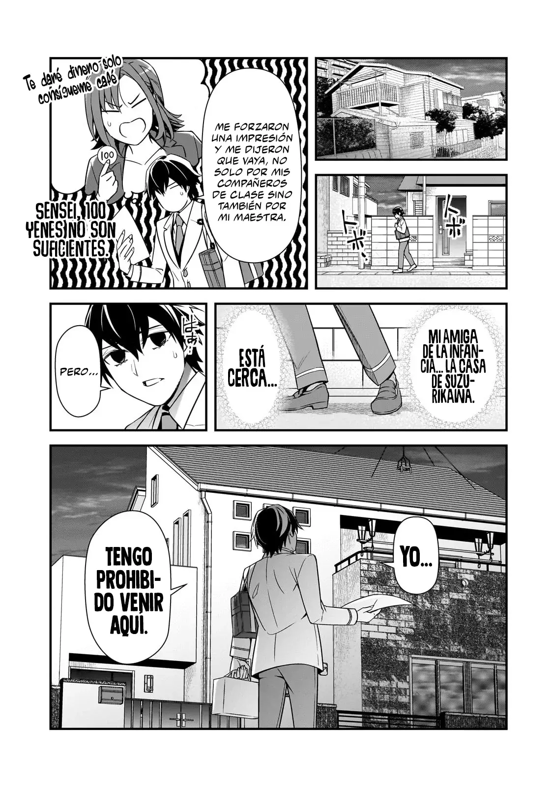 Las Chicas que me Traumatizaron me estan Mirando, pero Desafortunadamente es Demasiado Tarde capítulo 13.1, página 7