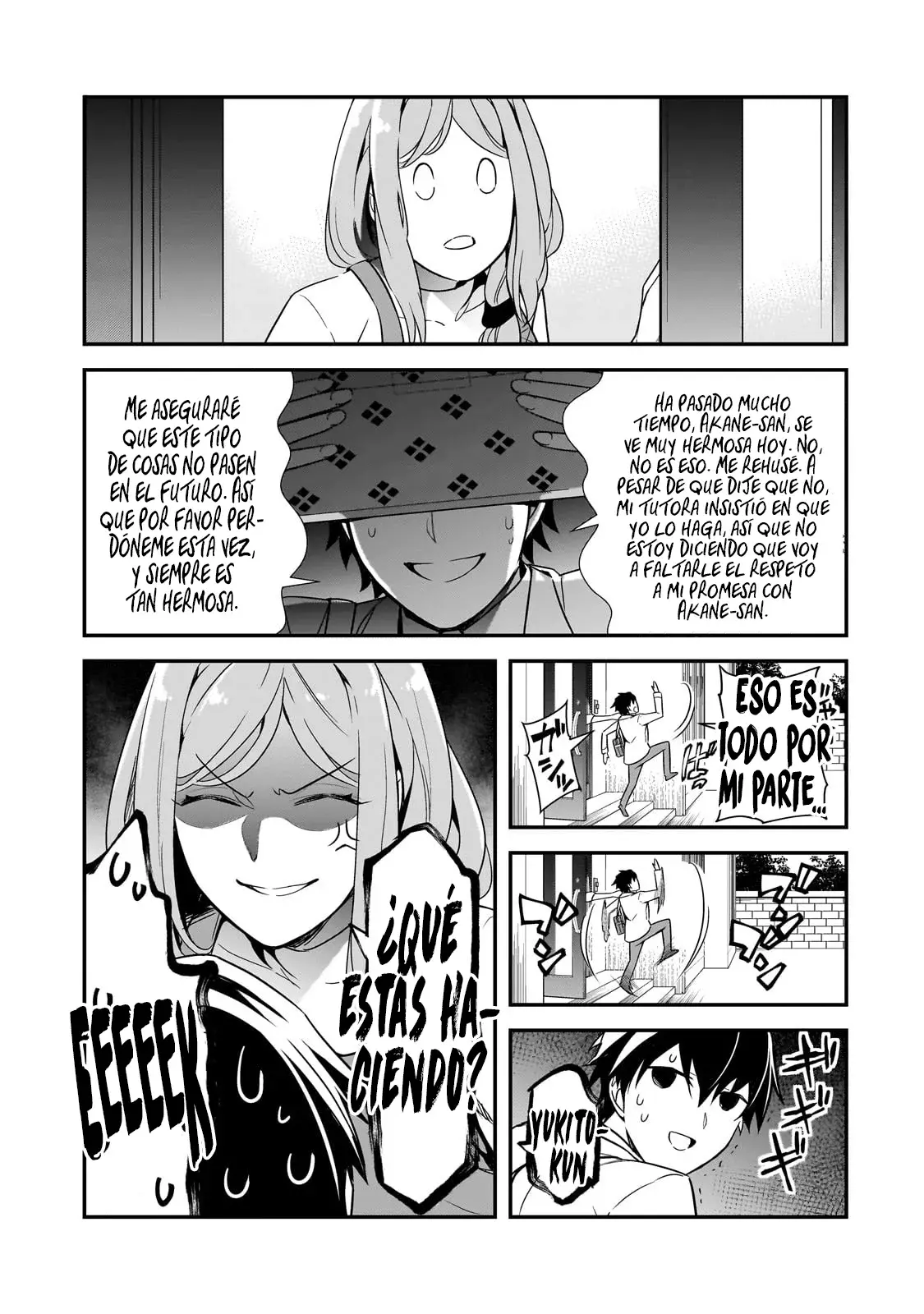 Las Chicas que me Traumatizaron me estan Mirando, pero Desafortunadamente es Demasiado Tarde capítulo 13.1, página 9