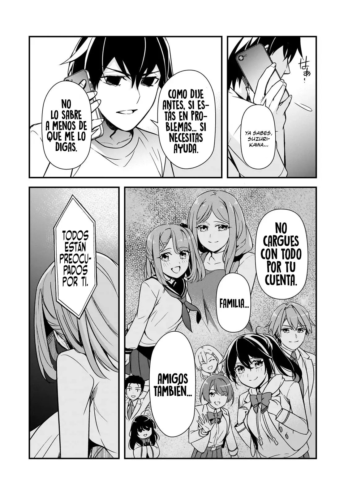 Las Chicas que me Traumatizaron me estan Mirando, pero Desafortunadamente es Demasiado Tarde capítulo 13.2, página 5