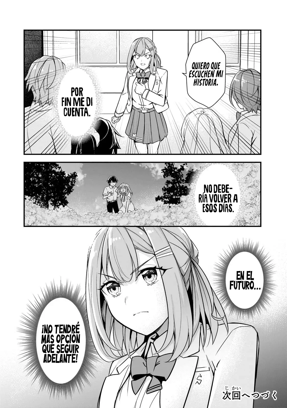 Las Chicas que me Traumatizaron me estan Mirando, pero Desafortunadamente es Demasiado Tarde capítulo 13.2, página 17