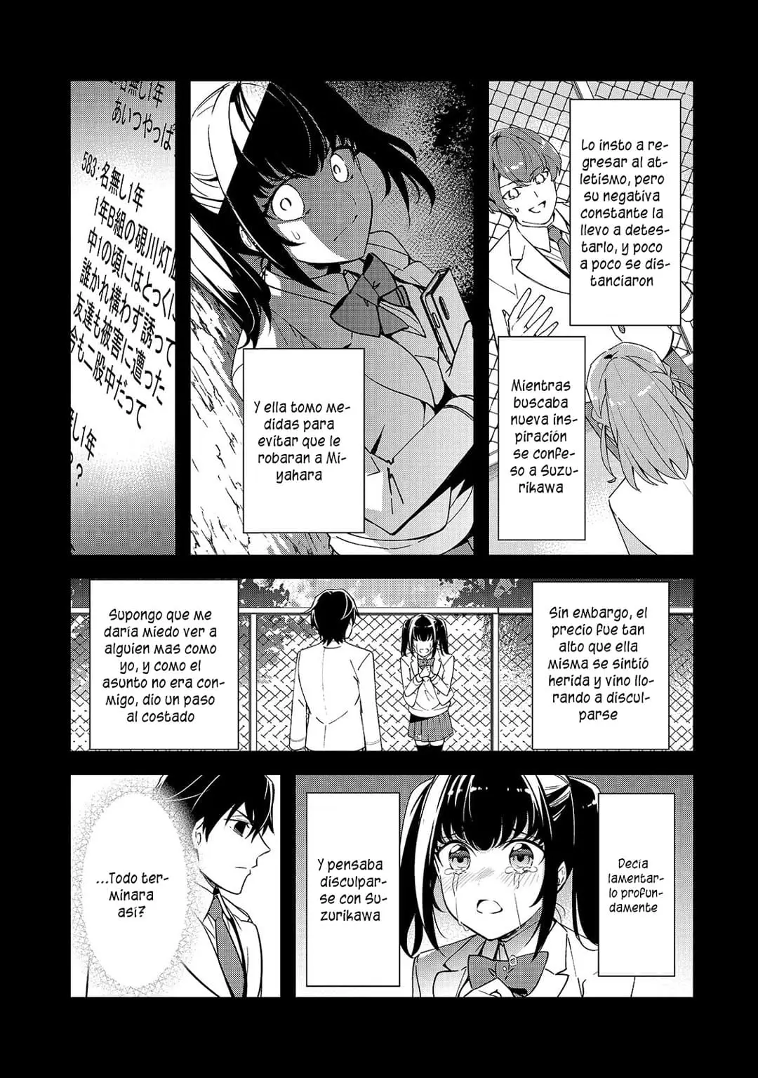 Las Chicas que me Traumatizaron me estan Mirando, pero Desafortunadamente es Demasiado Tarde capítulo 14.1, página 8