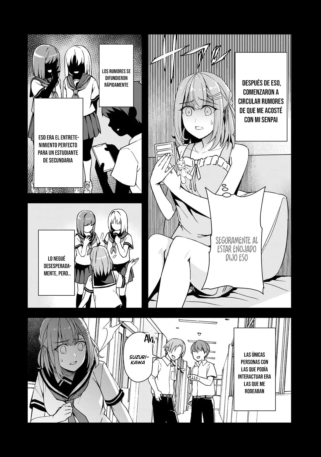 Las Chicas que me Traumatizaron me estan Mirando, pero Desafortunadamente es Demasiado Tarde capítulo 15.2, página 6