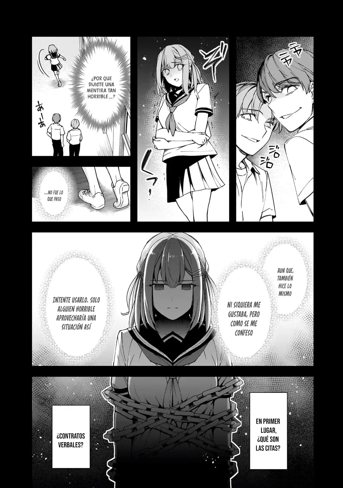 Las Chicas que me Traumatizaron me estan Mirando, pero Desafortunadamente es Demasiado Tarde capítulo 15.2, página 7