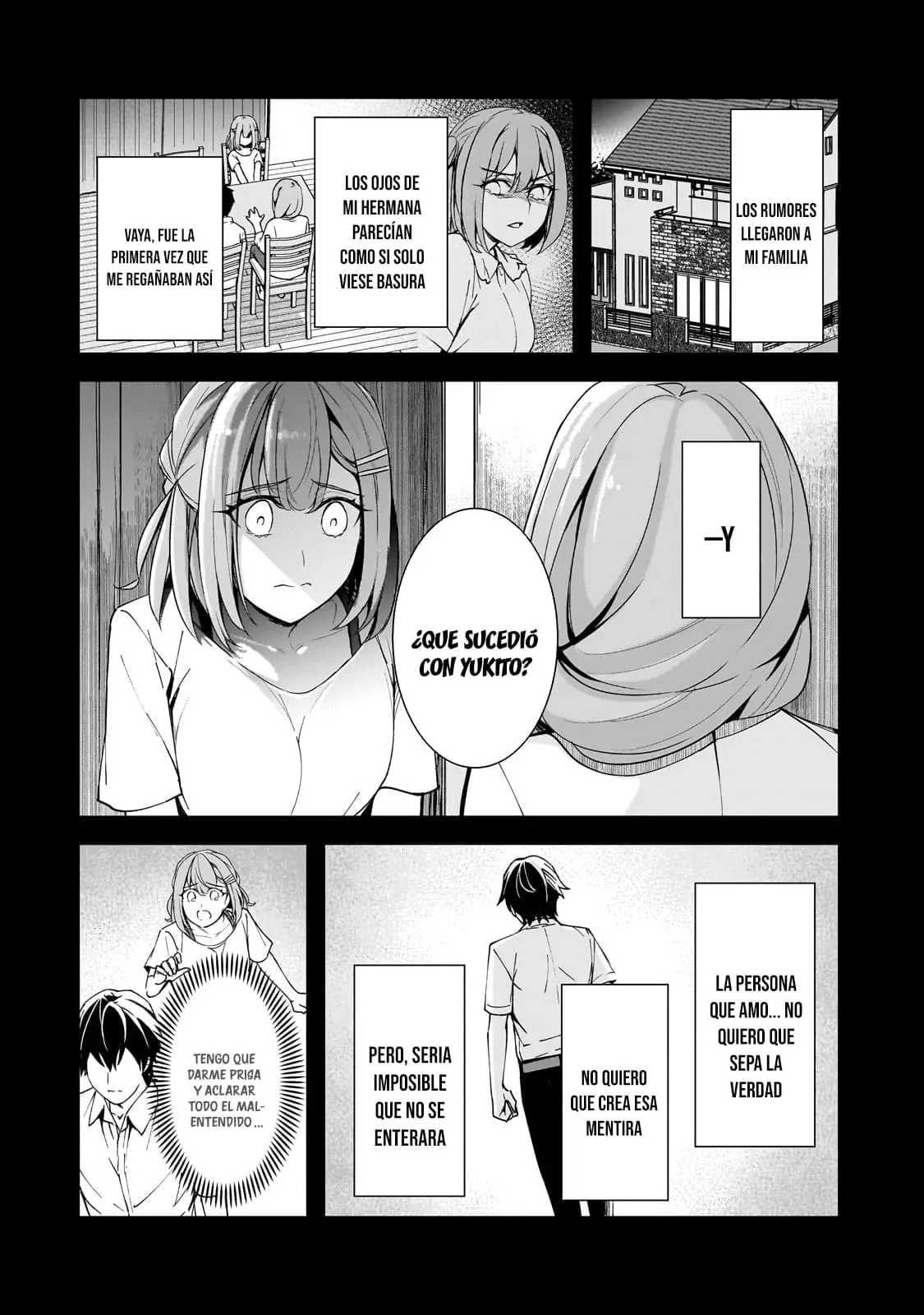 Las Chicas que me Traumatizaron me estan Mirando, pero Desafortunadamente es Demasiado Tarde capítulo 15.2, página 8