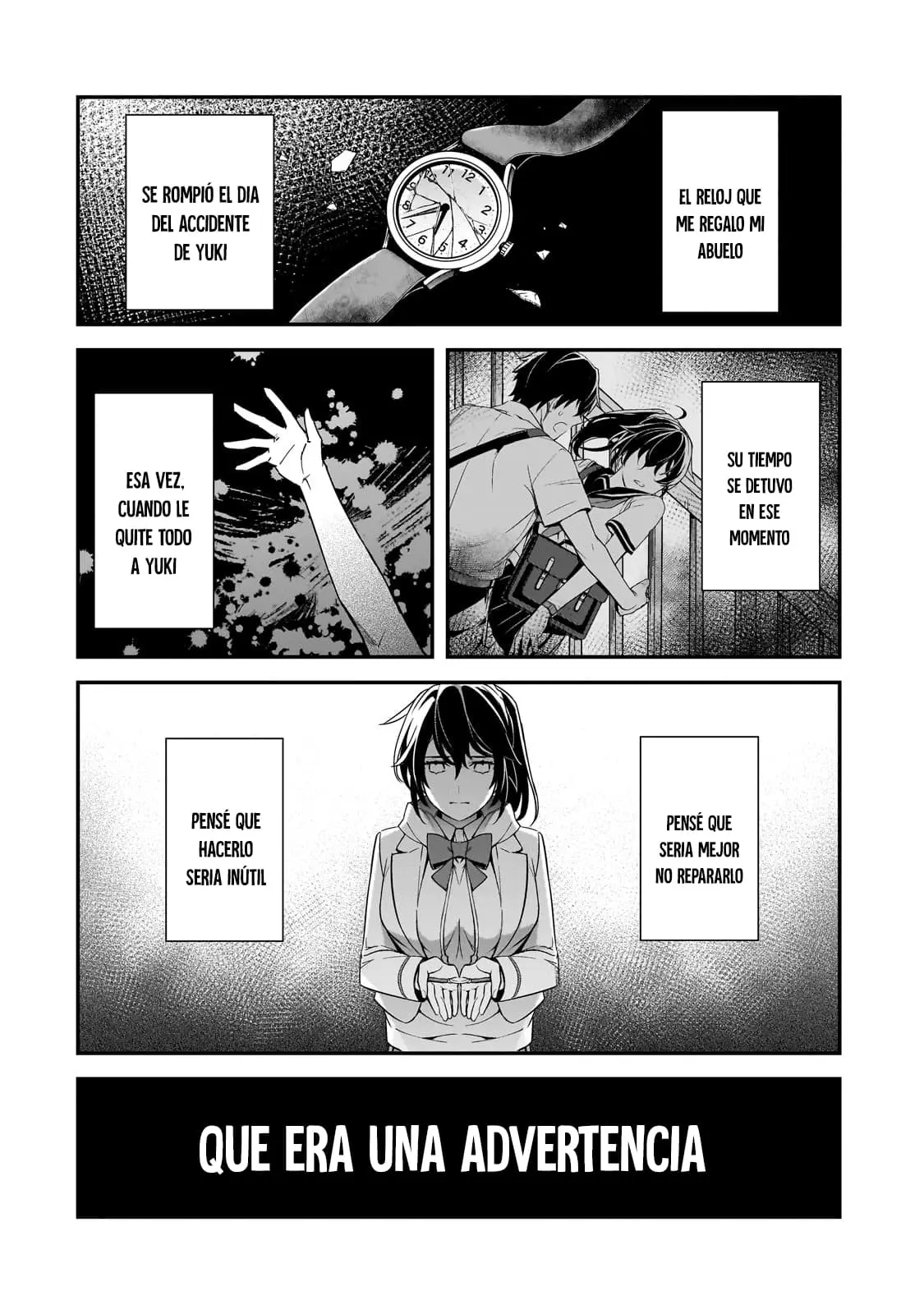 Las Chicas que me Traumatizaron me estan Mirando, pero Desafortunadamente es Demasiado Tarde capítulo 16.2, página 12