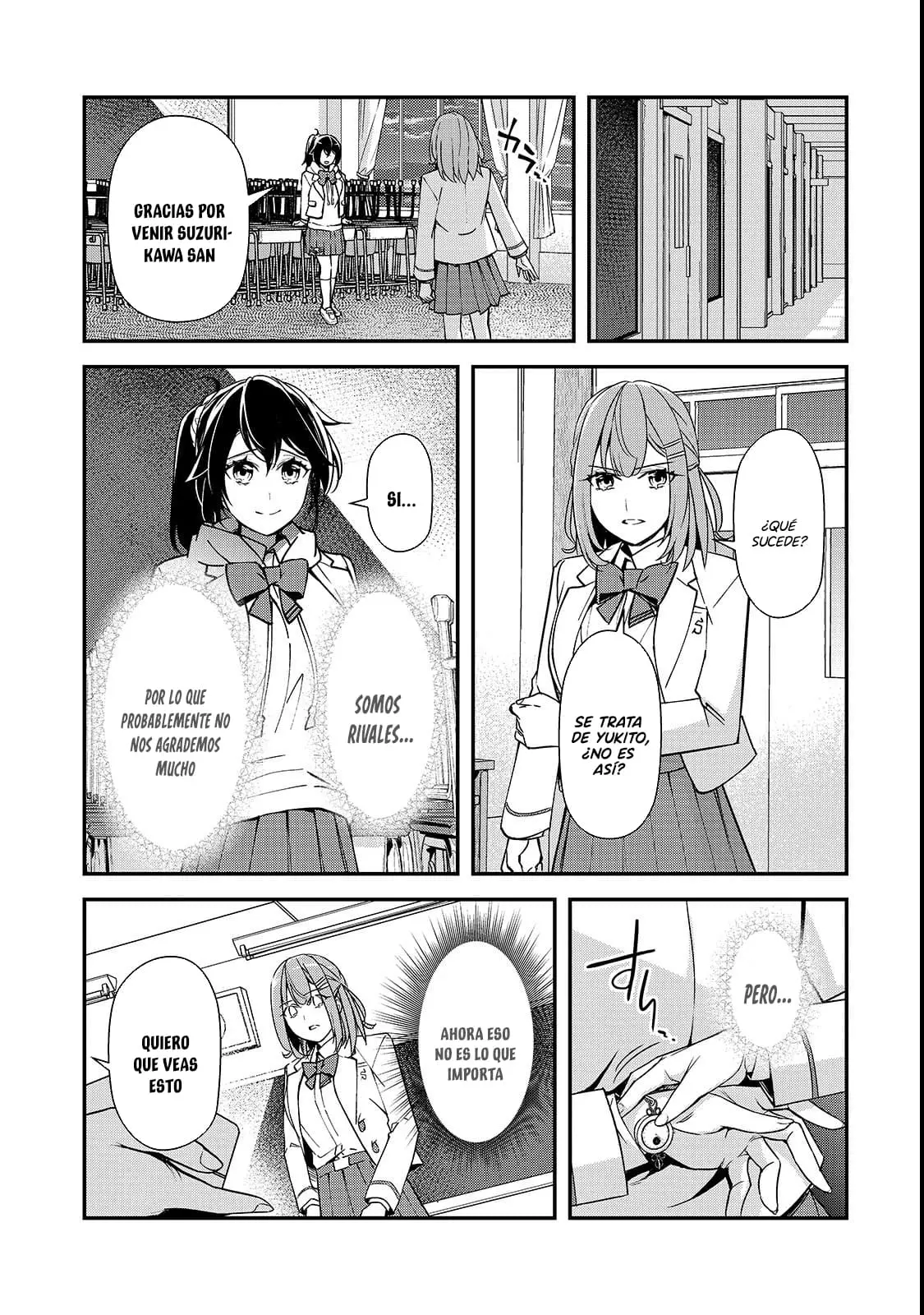 Las Chicas que me Traumatizaron me estan Mirando, pero Desafortunadamente es Demasiado Tarde capítulo 17.1, página 14