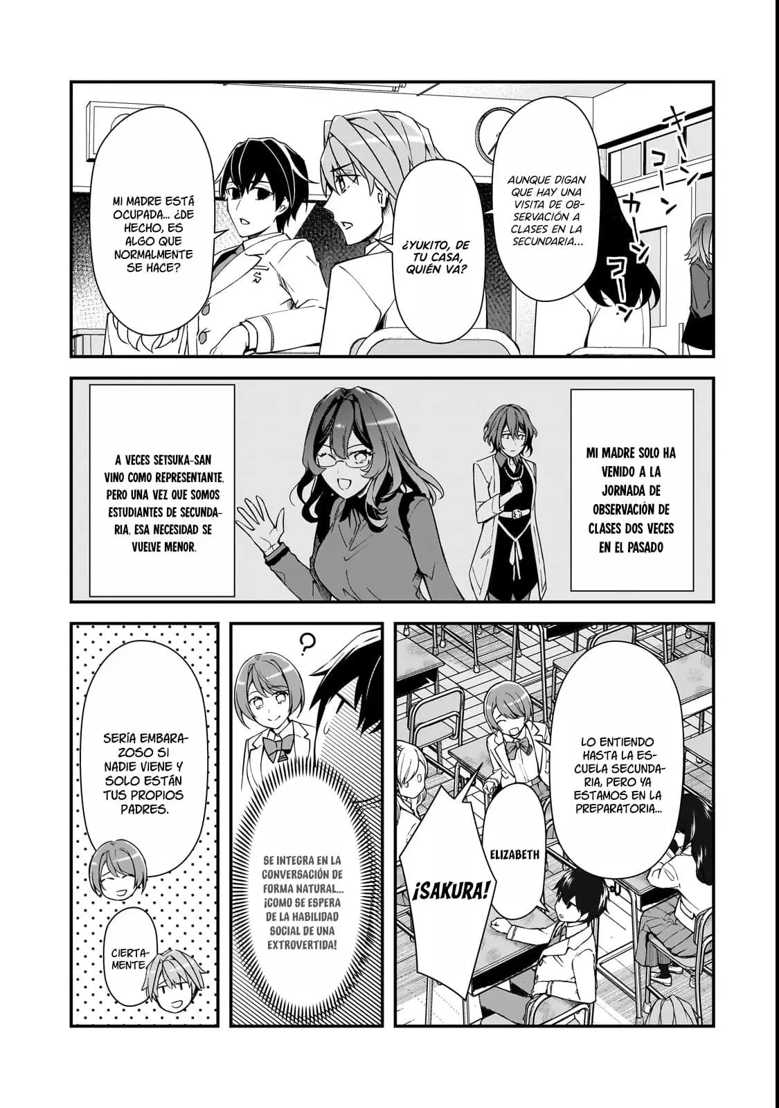 Las Chicas que me Traumatizaron me estan Mirando, pero Desafortunadamente es Demasiado Tarde capítulo 18.2, página 4