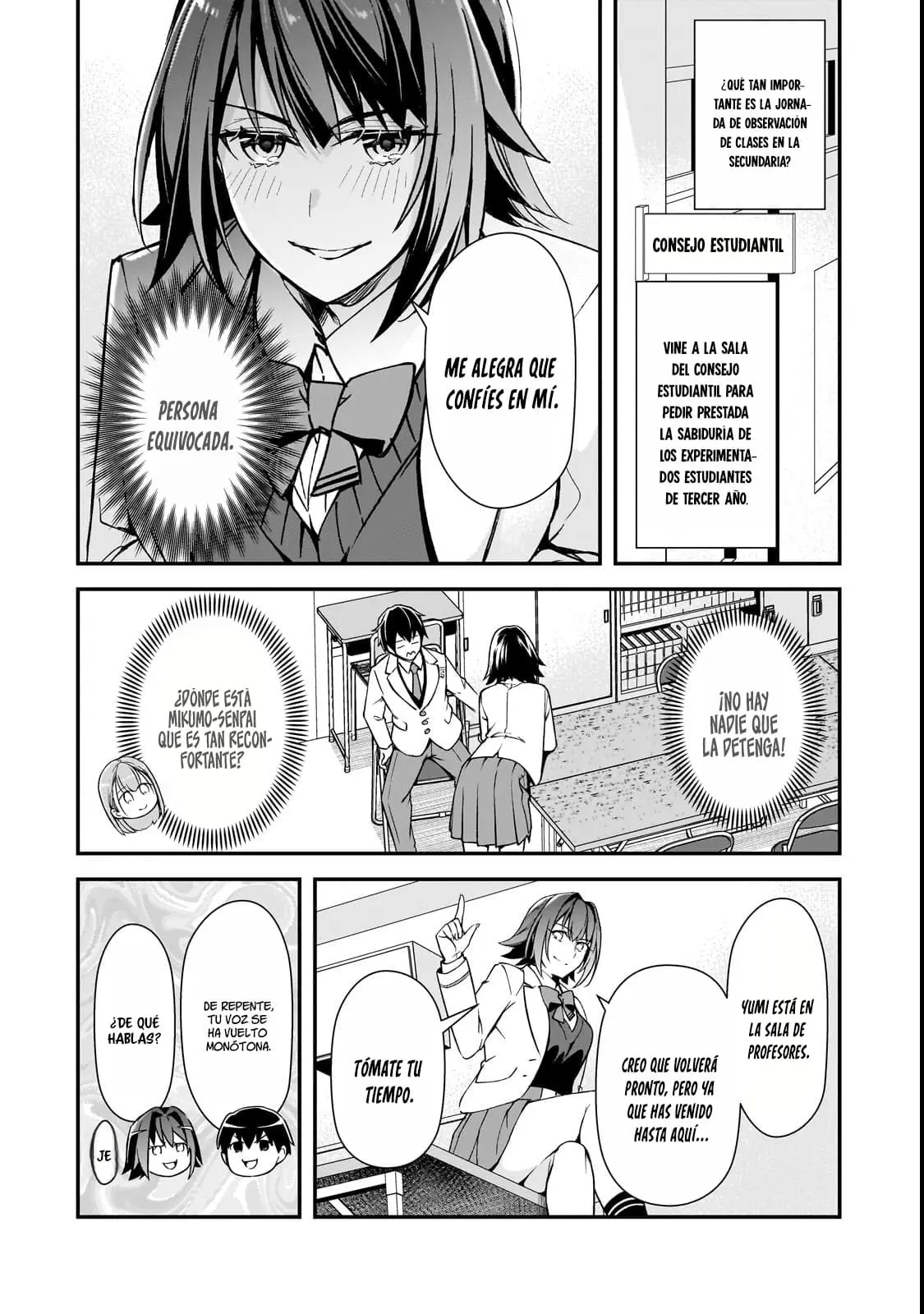 Las Chicas que me Traumatizaron me estan Mirando, pero Desafortunadamente es Demasiado Tarde capítulo 18.2, página 7