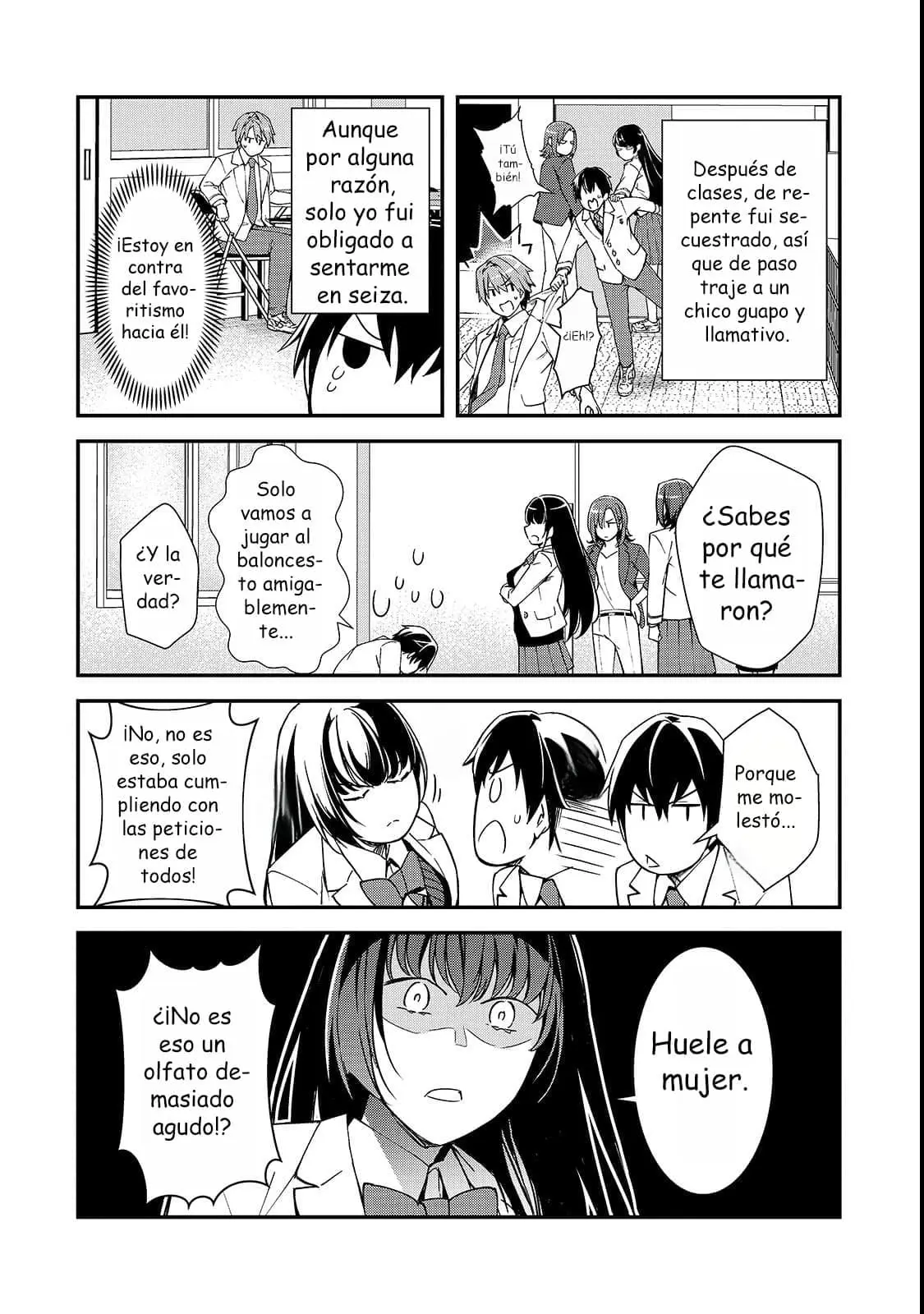 Las Chicas que me Traumatizaron me estan Mirando, pero Desafortunadamente es Demasiado Tarde capítulo 19.2, página 12