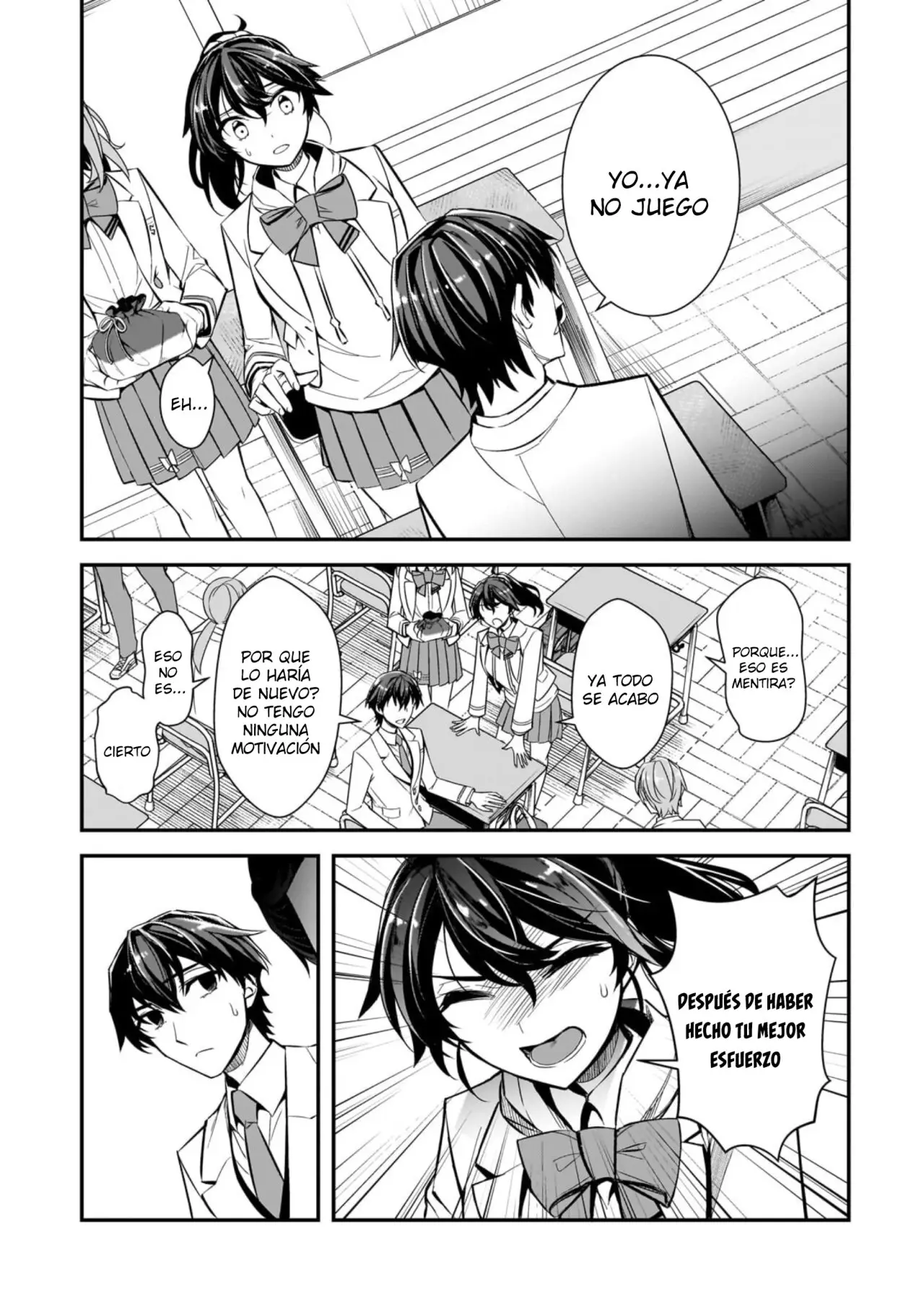 Las Chicas que me Traumatizaron me estan Mirando, pero Desafortunadamente es Demasiado Tarde capítulo 2.1, página 13
