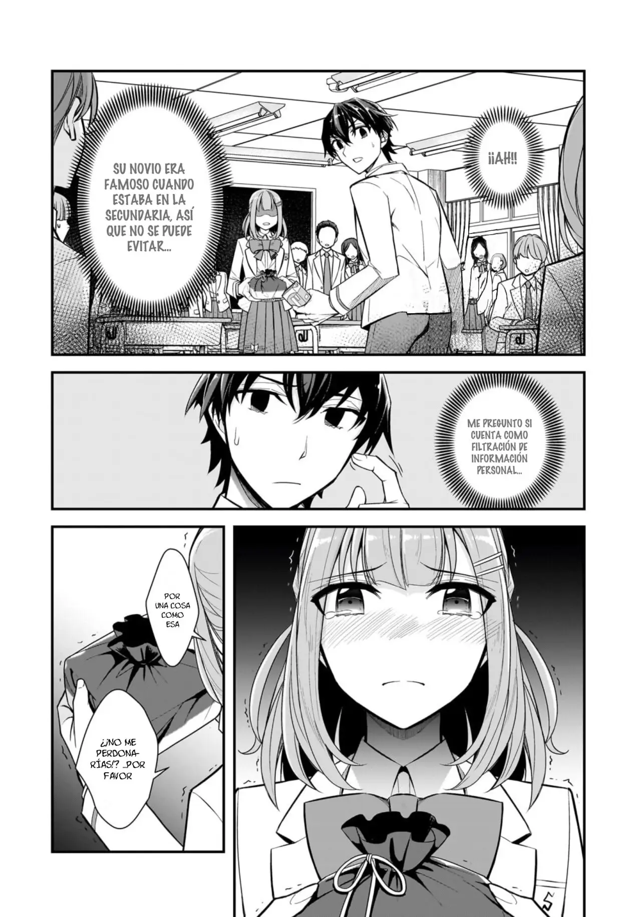 Las Chicas que me Traumatizaron me estan Mirando, pero Desafortunadamente es Demasiado Tarde capítulo 2.5, página 9
