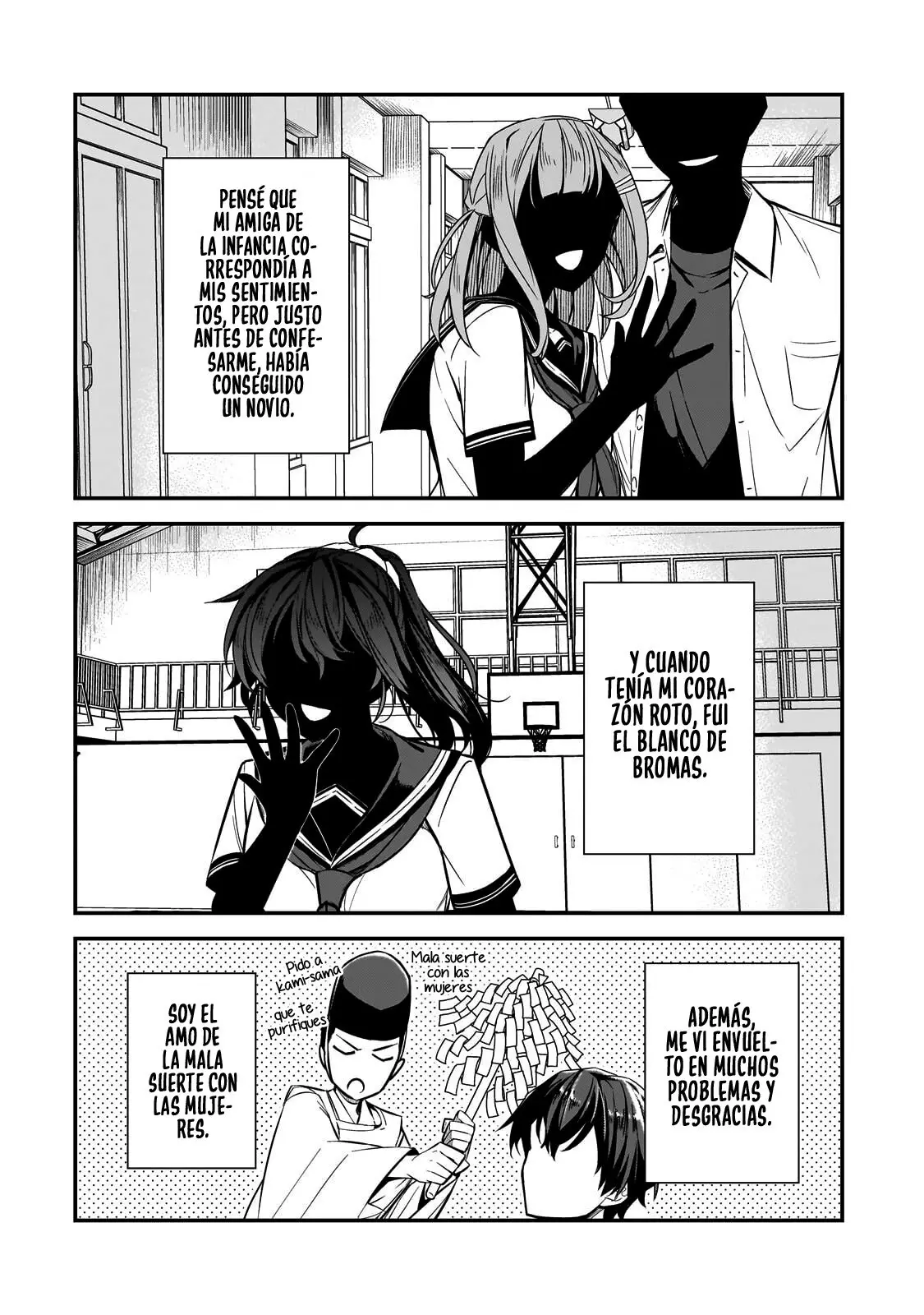 Las Chicas que me Traumatizaron me estan Mirando, pero Desafortunadamente es Demasiado Tarde capítulo 2, página 4
