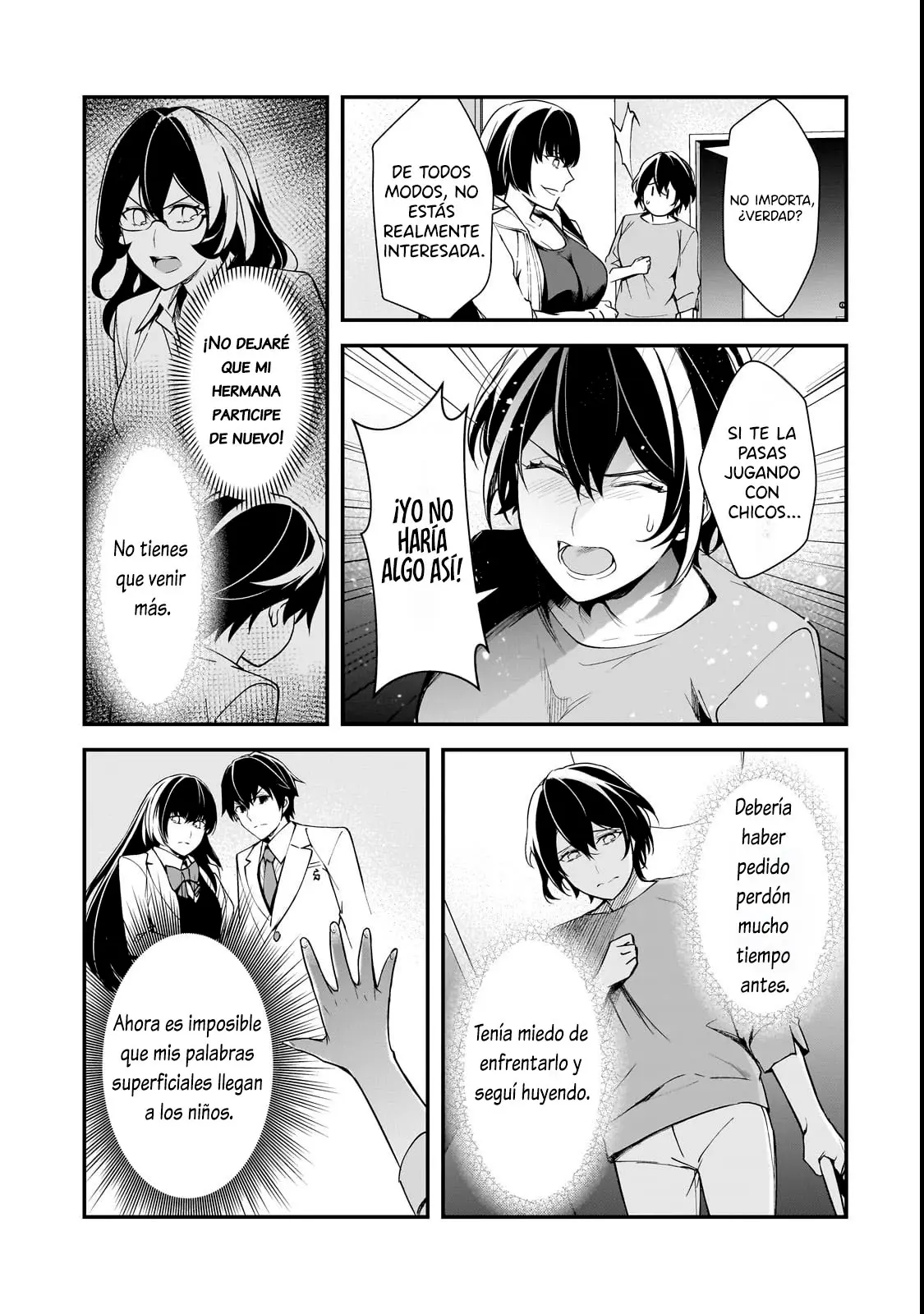 Las Chicas que me Traumatizaron me estan Mirando, pero Desafortunadamente es Demasiado Tarde capítulo 20.2, página 8