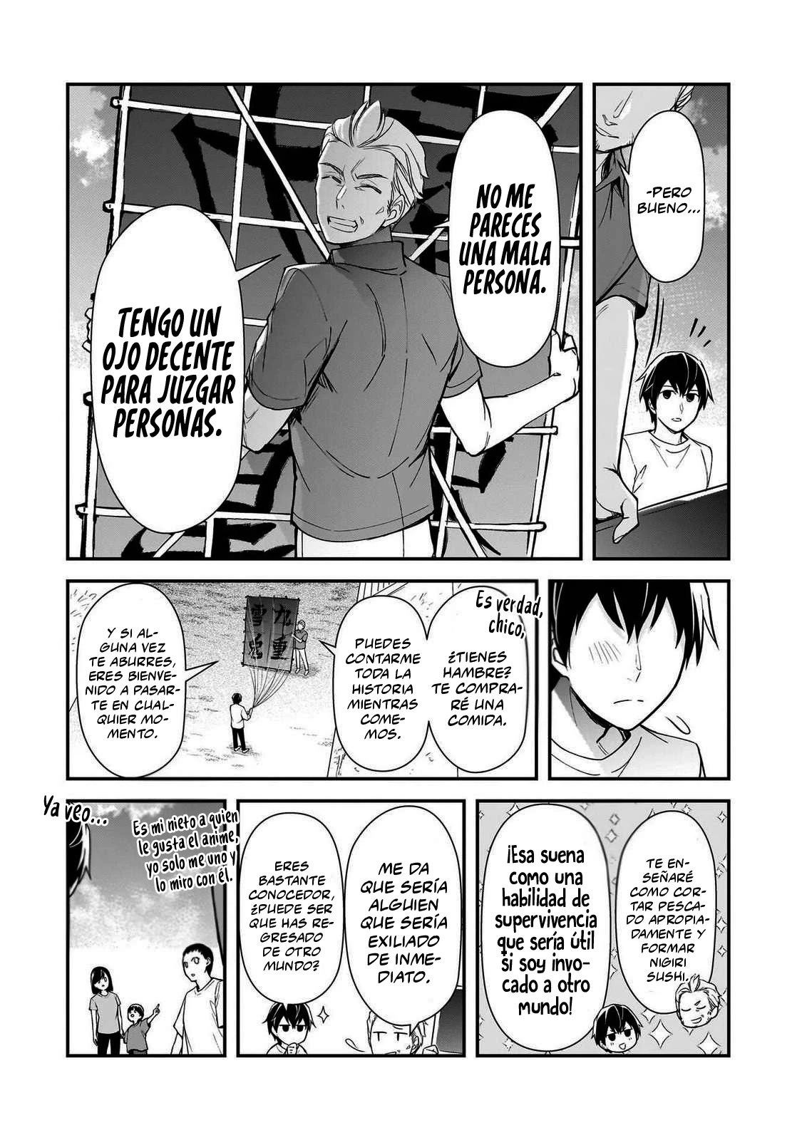 Las Chicas que me Traumatizaron me estan Mirando, pero Desafortunadamente es Demasiado Tarde capítulo 24.2, página 7