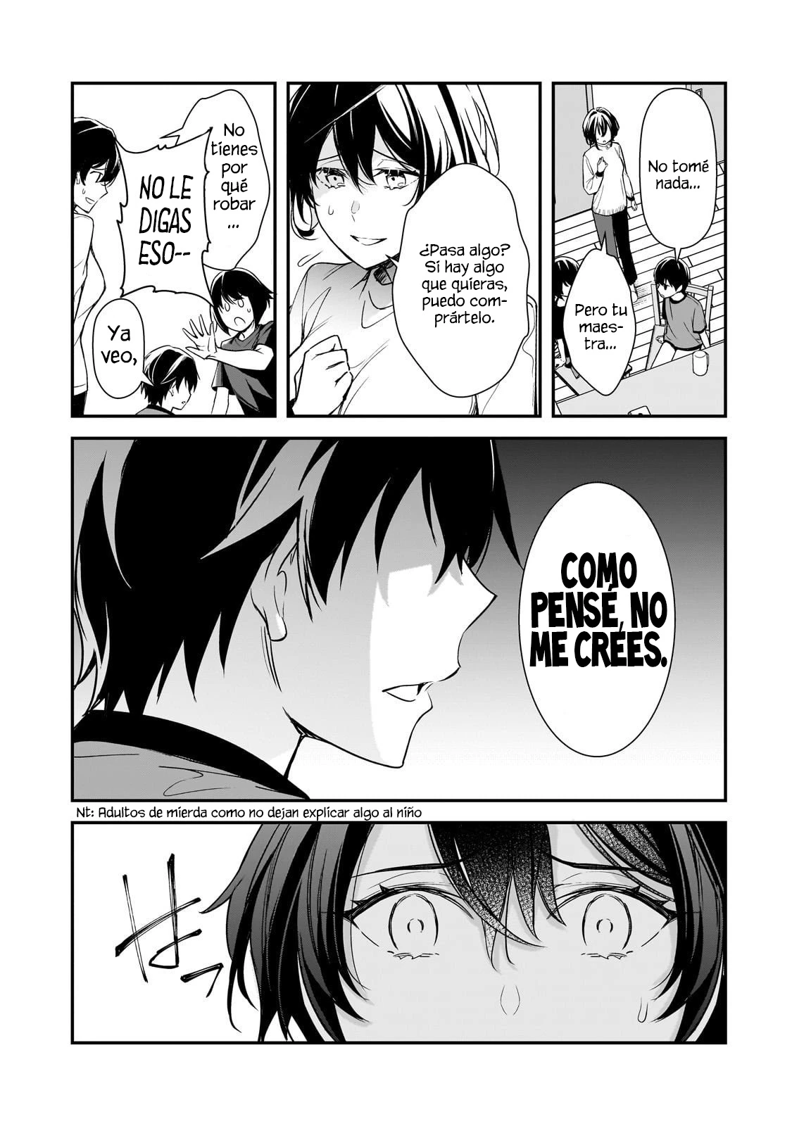 Las Chicas que me Traumatizaron me estan Mirando, pero Desafortunadamente es Demasiado Tarde capítulo 25.1, página 12