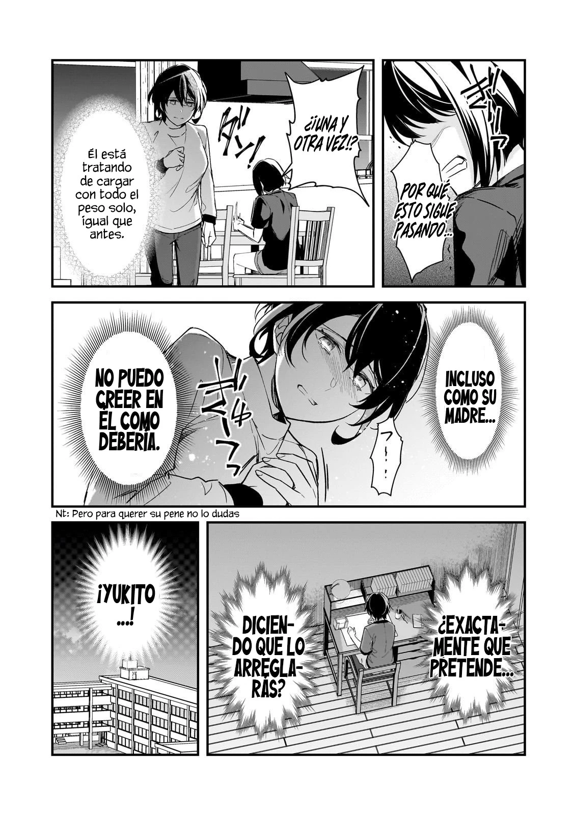 Las Chicas que me Traumatizaron me estan Mirando, pero Desafortunadamente es Demasiado Tarde capítulo 25.1, página 14