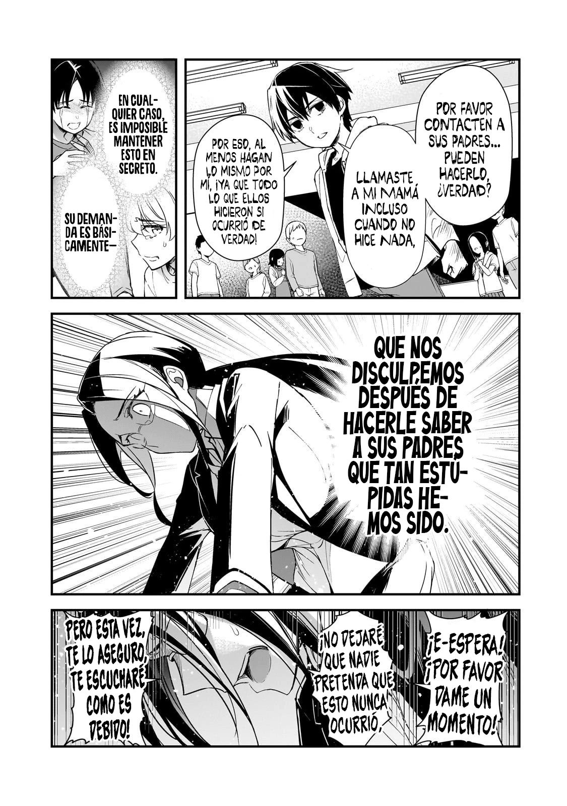 Las Chicas que me Traumatizaron me estan Mirando, pero Desafortunadamente es Demasiado Tarde capítulo 26.2, página 3