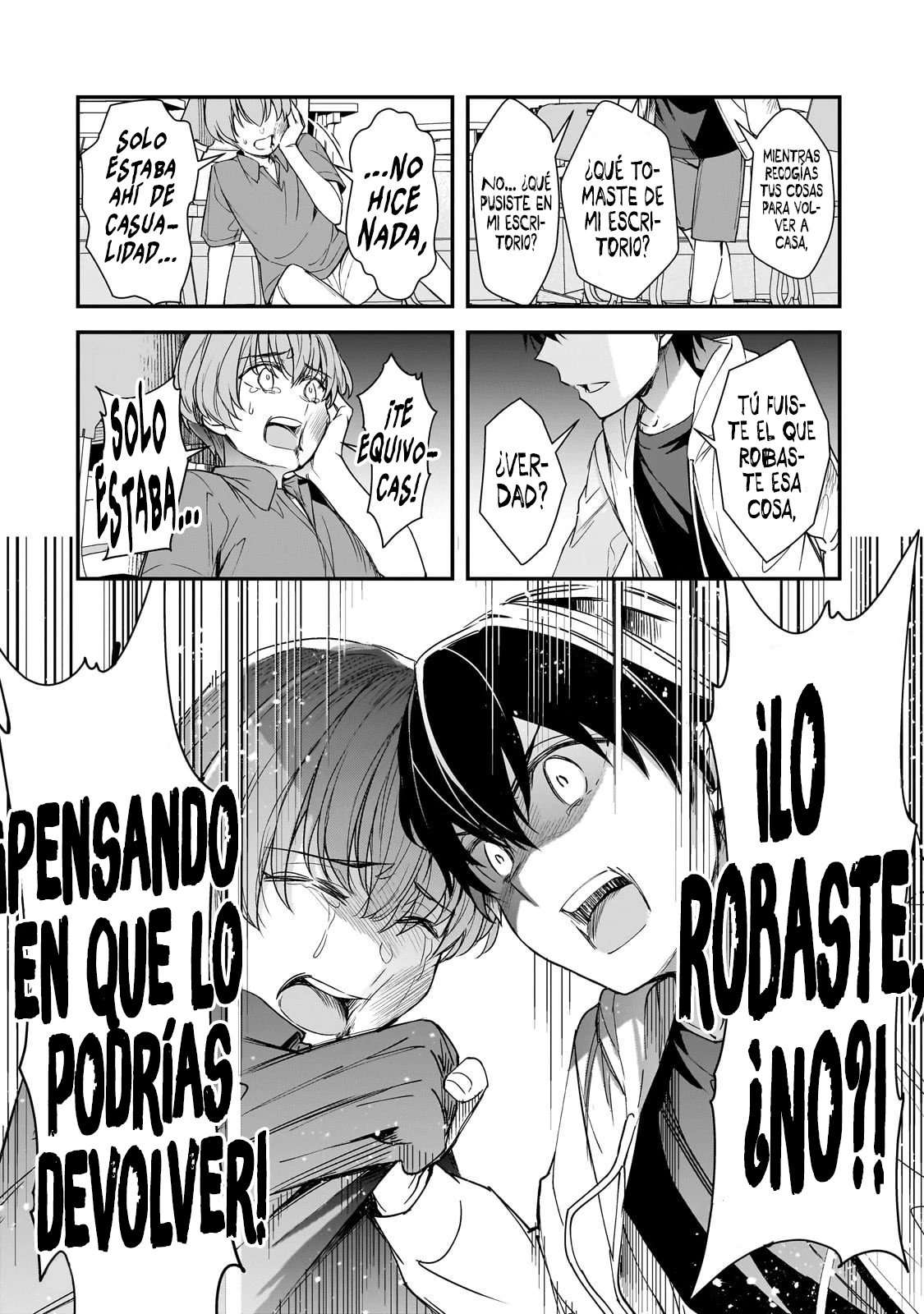 Las Chicas que me Traumatizaron me estan Mirando, pero Desafortunadamente es Demasiado Tarde capítulo 26.2, página 8
