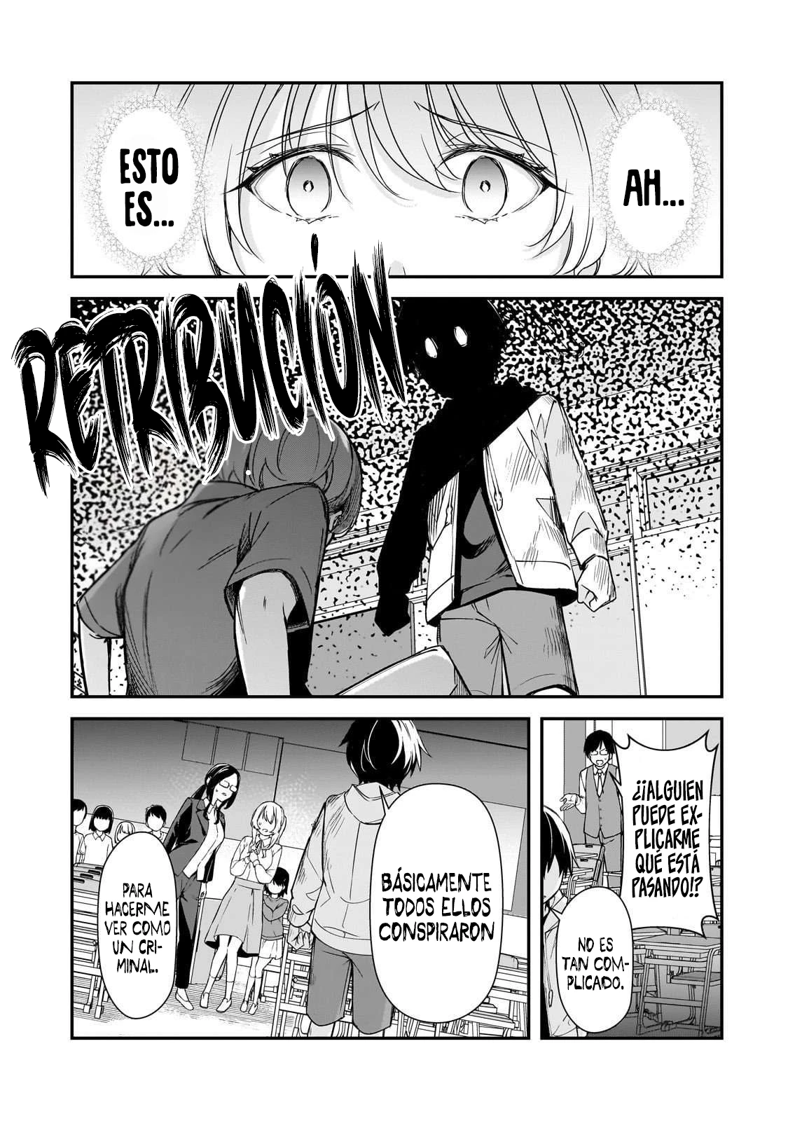 Las Chicas que me Traumatizaron me estan Mirando, pero Desafortunadamente es Demasiado Tarde capítulo 26.2, página 9