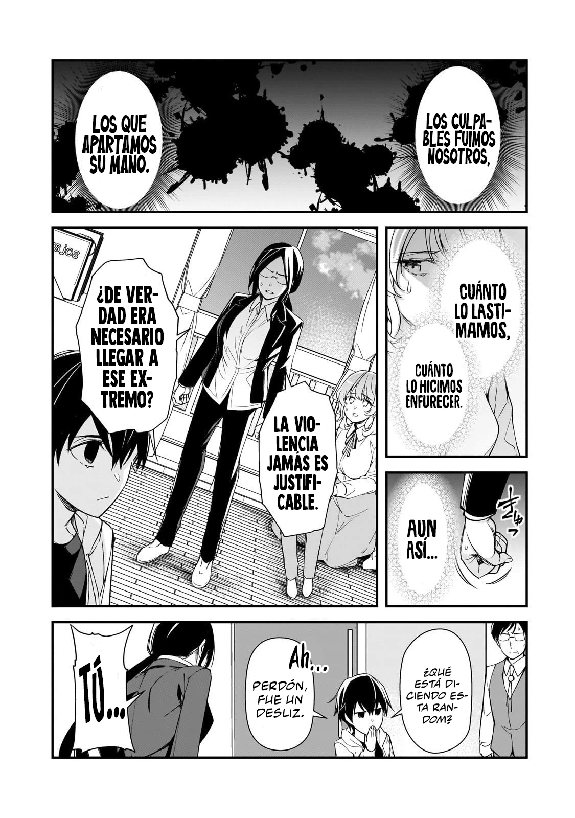 Las Chicas que me Traumatizaron me estan Mirando, pero Desafortunadamente es Demasiado Tarde capítulo 26.2, página 11