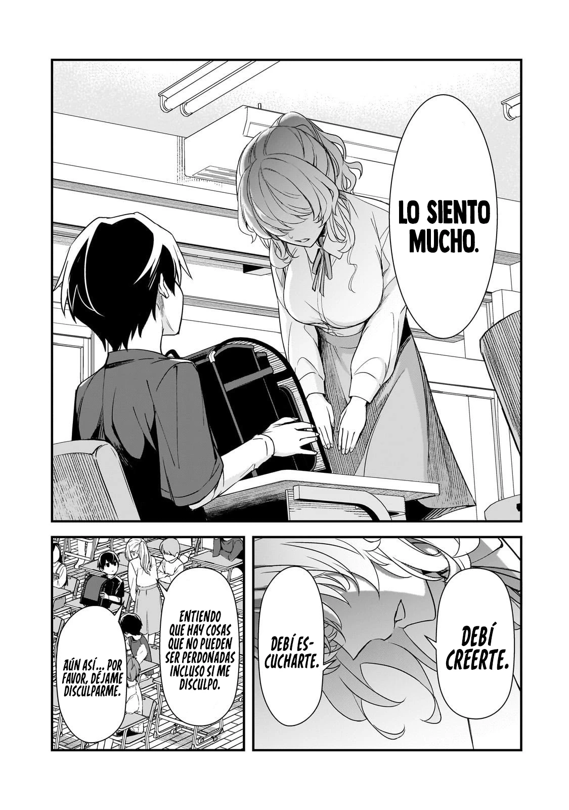 Las Chicas que me Traumatizaron me estan Mirando, pero Desafortunadamente es Demasiado Tarde capítulo 26.3, página 5