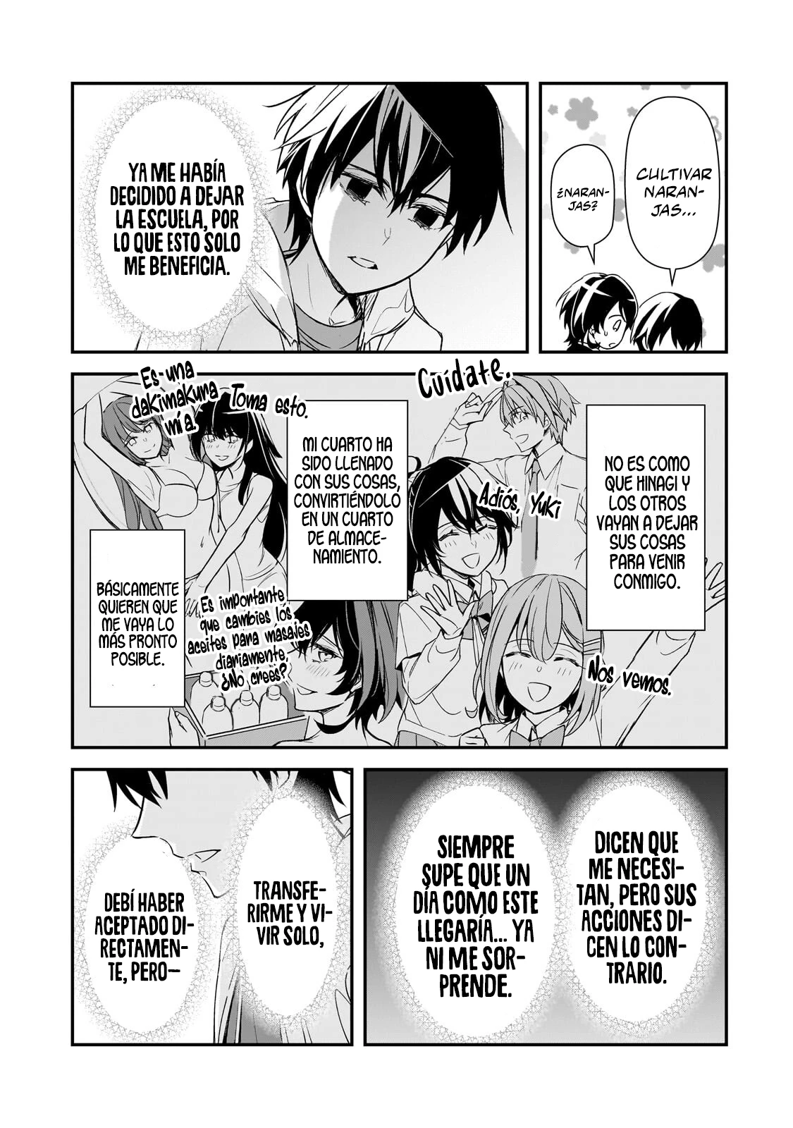 Las Chicas que me Traumatizaron me estan Mirando, pero Desafortunadamente es Demasiado Tarde capítulo 27.1, página 8