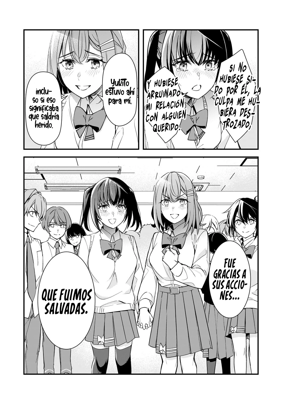 Las Chicas que me Traumatizaron me estan Mirando, pero Desafortunadamente es Demasiado Tarde capítulo 27.2, página 3