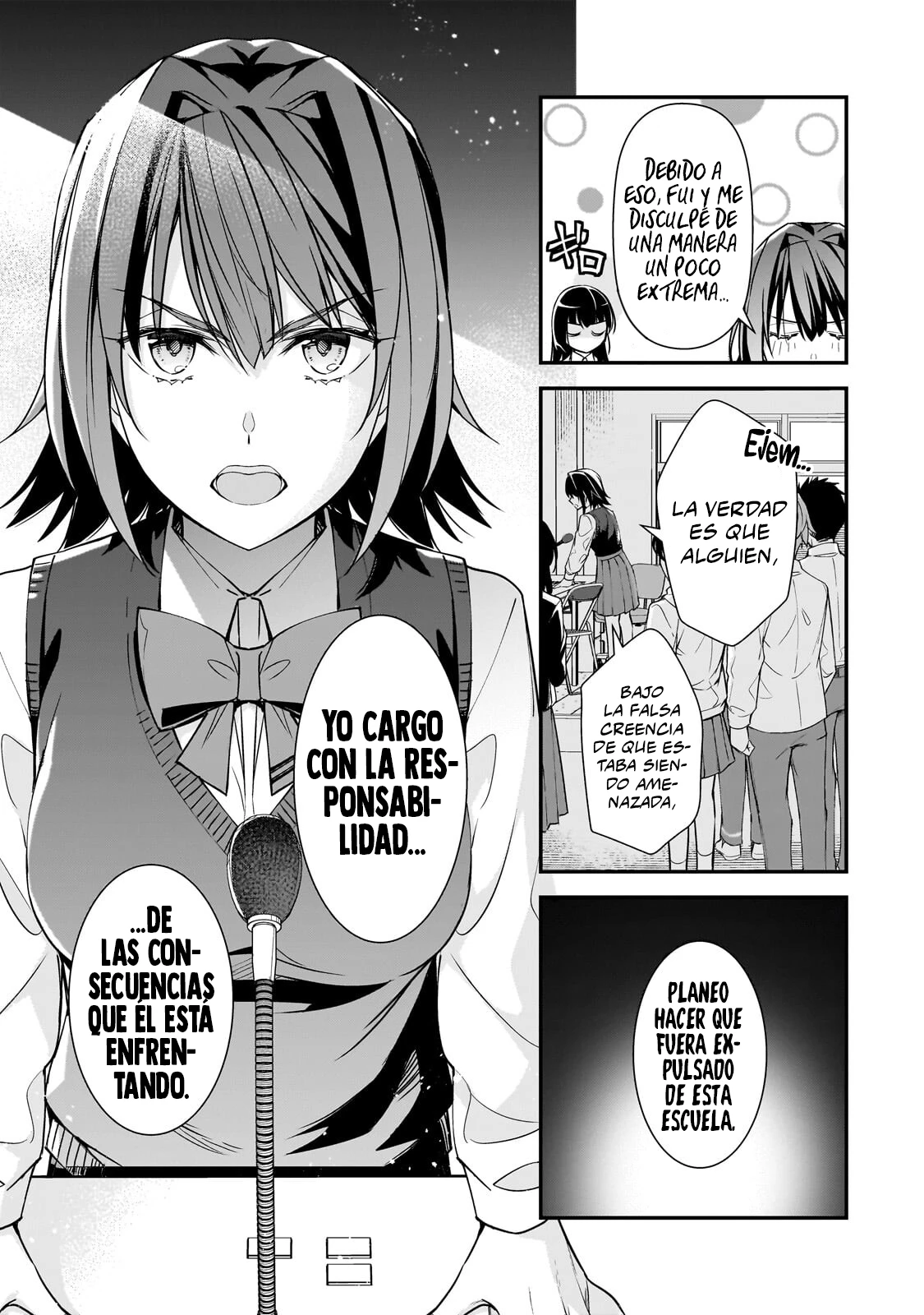 Las Chicas que me Traumatizaron me estan Mirando, pero Desafortunadamente es Demasiado Tarde capítulo 27.2, página 6