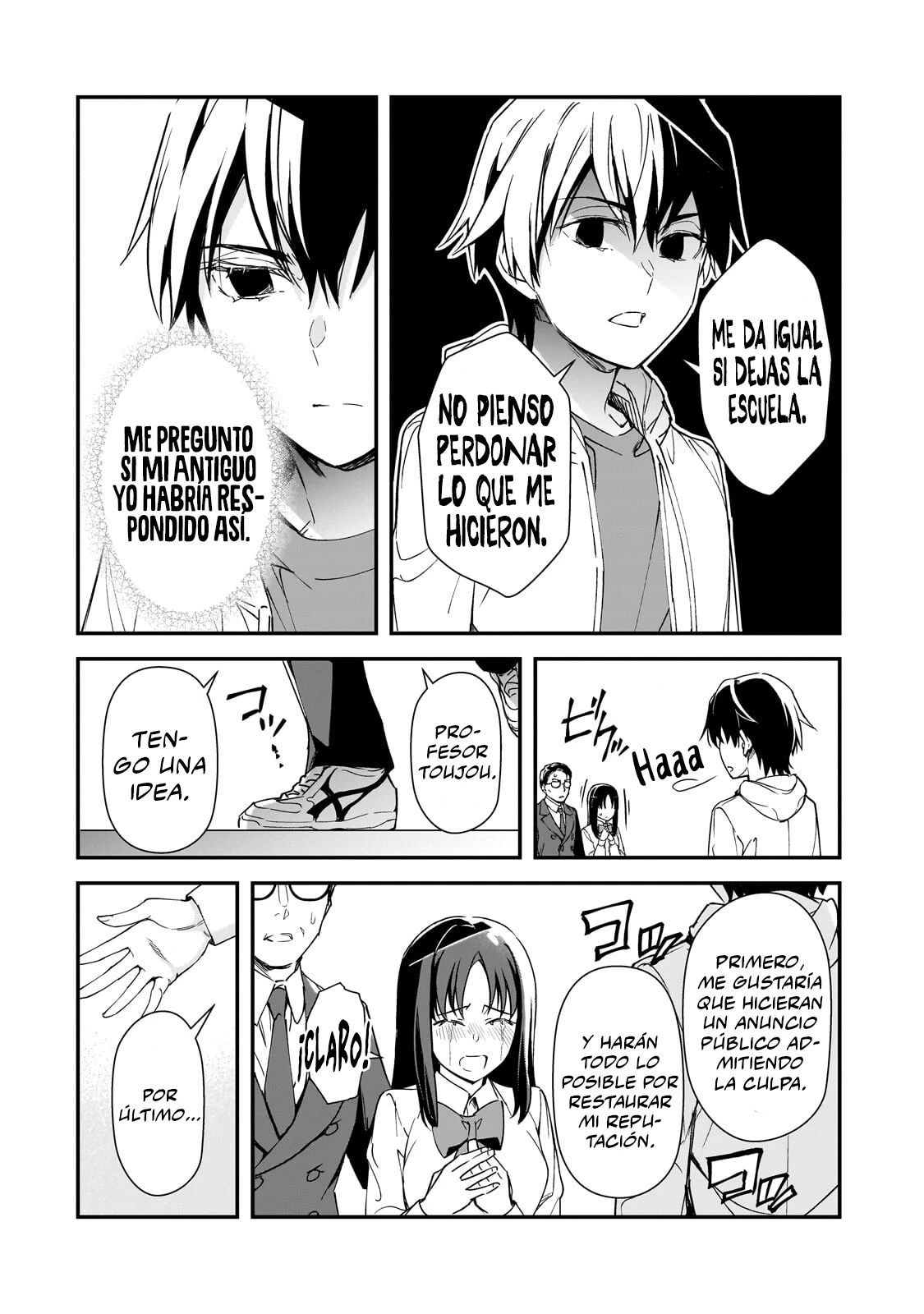Las Chicas que me Traumatizaron me estan Mirando, pero Desafortunadamente es Demasiado Tarde capítulo 28.2, página 9