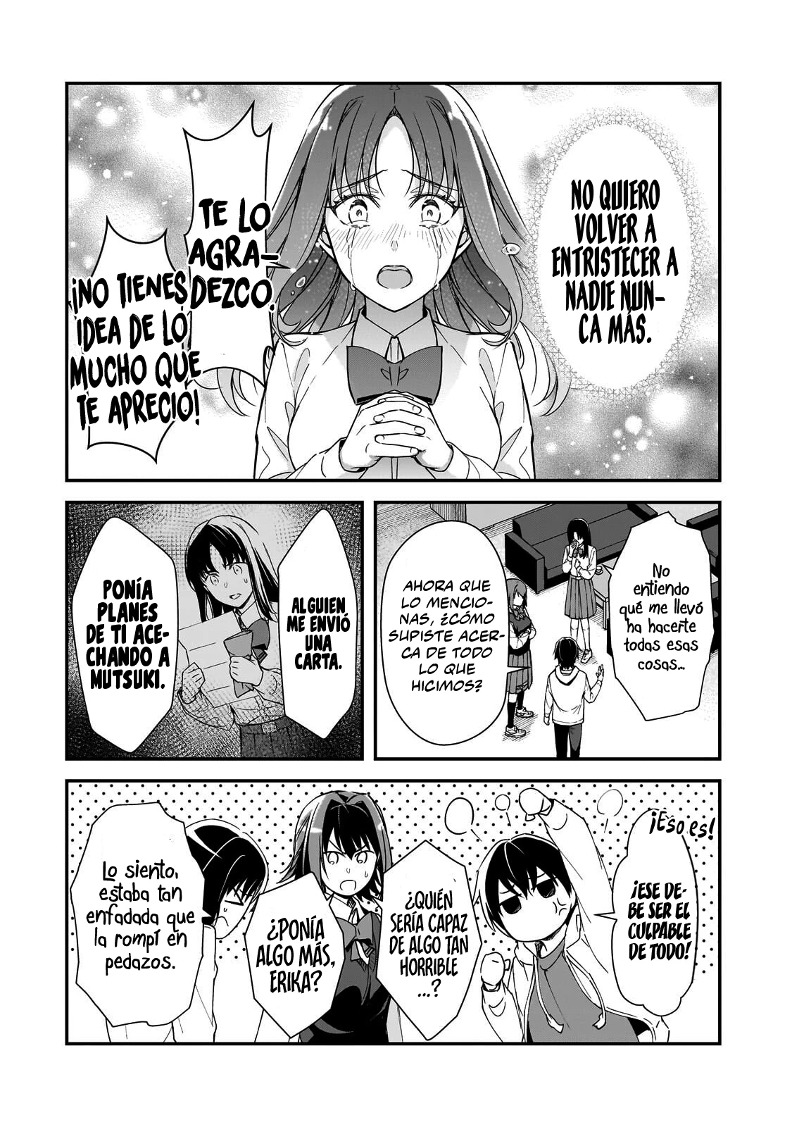 Las Chicas que me Traumatizaron me estan Mirando, pero Desafortunadamente es Demasiado Tarde capítulo 28.3, página 3