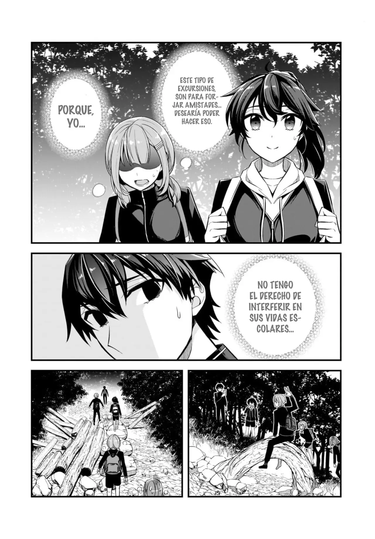 Las Chicas que me Traumatizaron me estan Mirando, pero Desafortunadamente es Demasiado Tarde capítulo 3.1, página 13