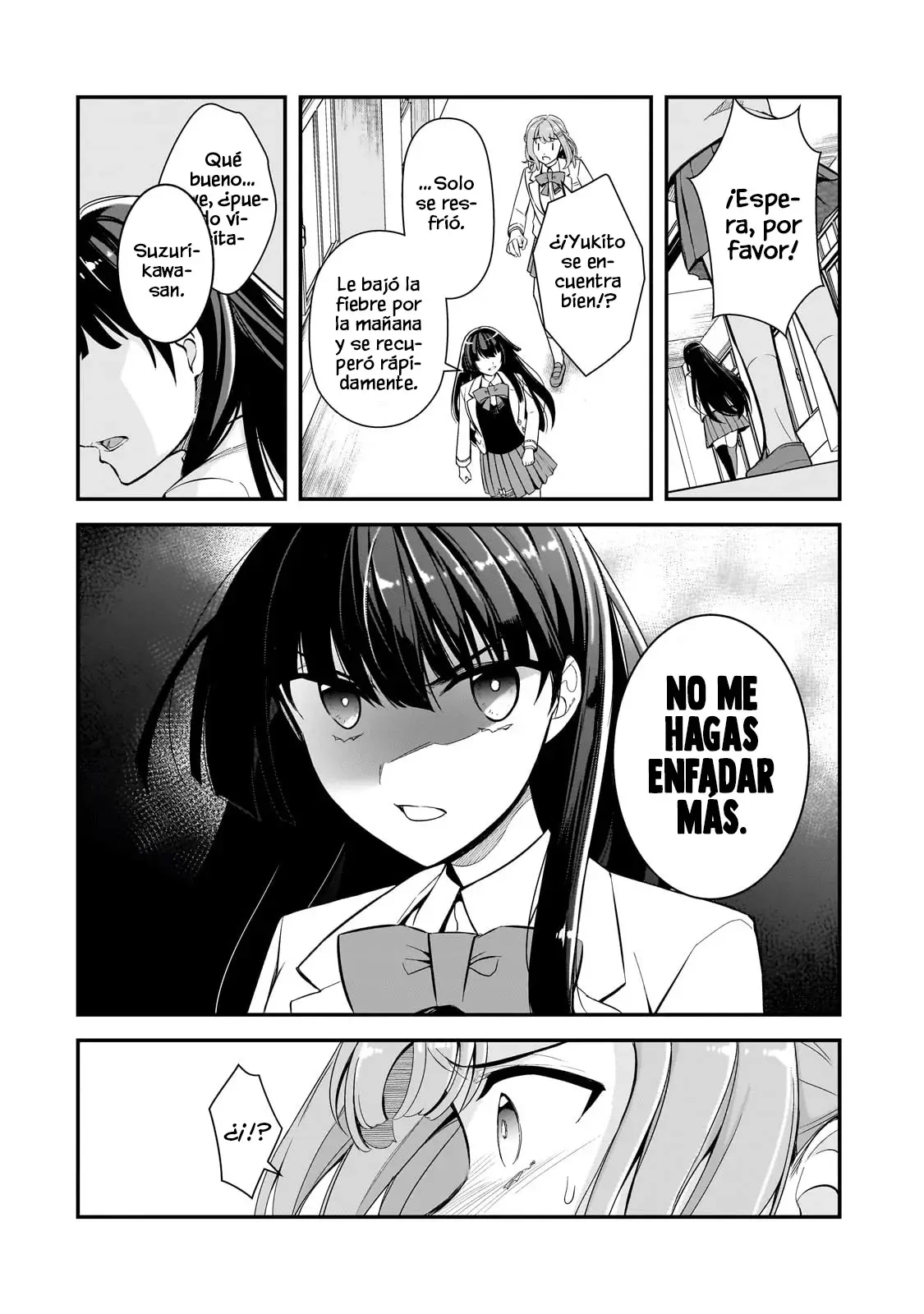 Las Chicas que me Traumatizaron me estan Mirando, pero Desafortunadamente es Demasiado Tarde capítulo 4.2, página 5