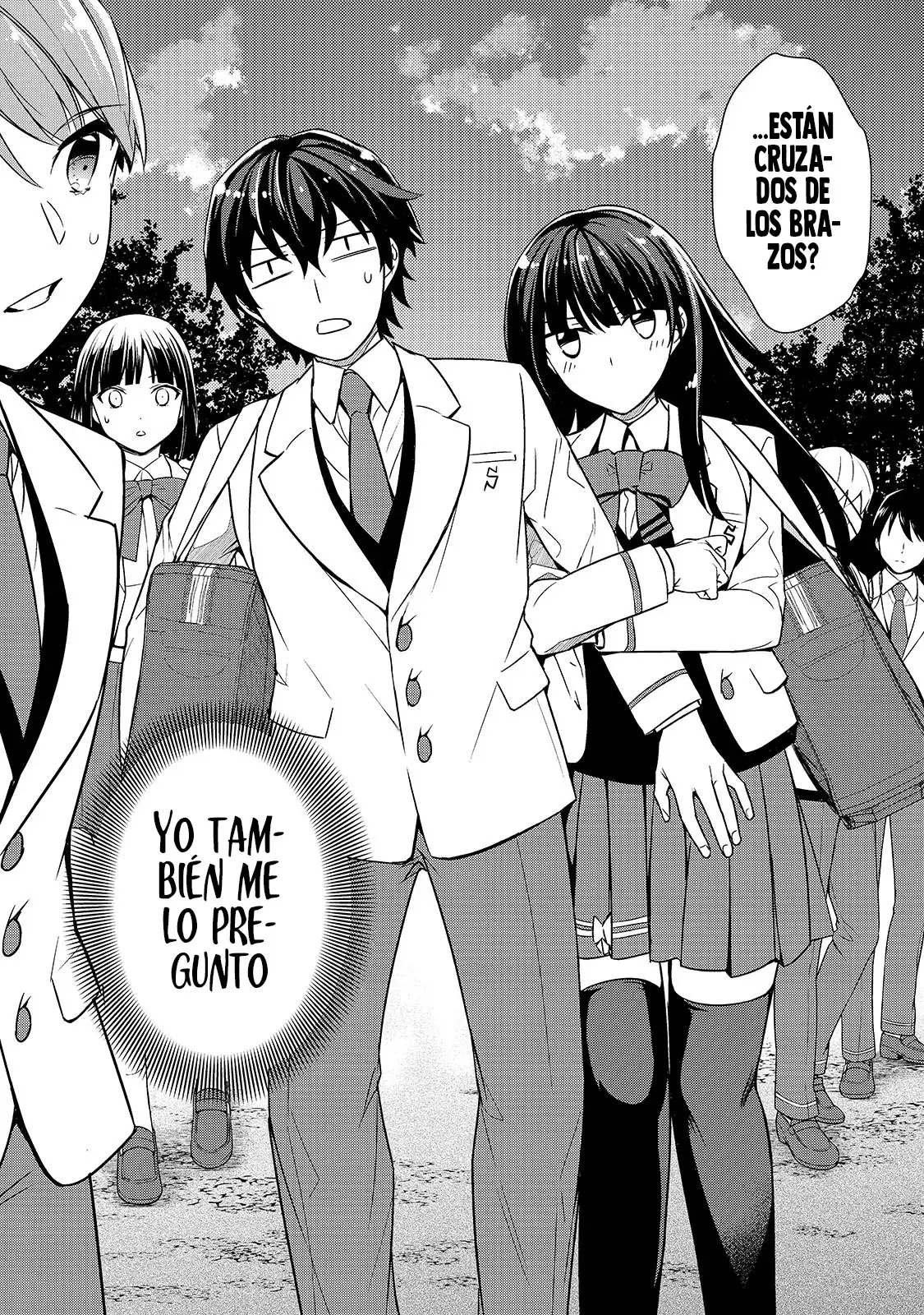 Las Chicas que me Traumatizaron me estan Mirando, pero Desafortunadamente es Demasiado Tarde capítulo 5.1, página 6