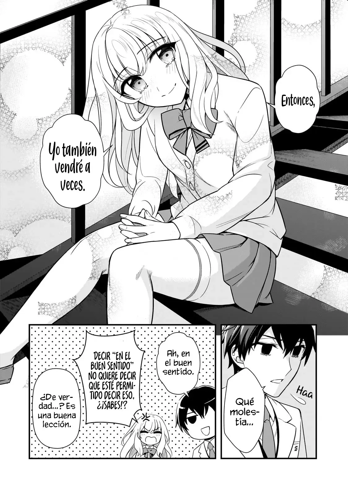 Las Chicas que me Traumatizaron me estan Mirando, pero Desafortunadamente es Demasiado Tarde capítulo 5.2, página 4