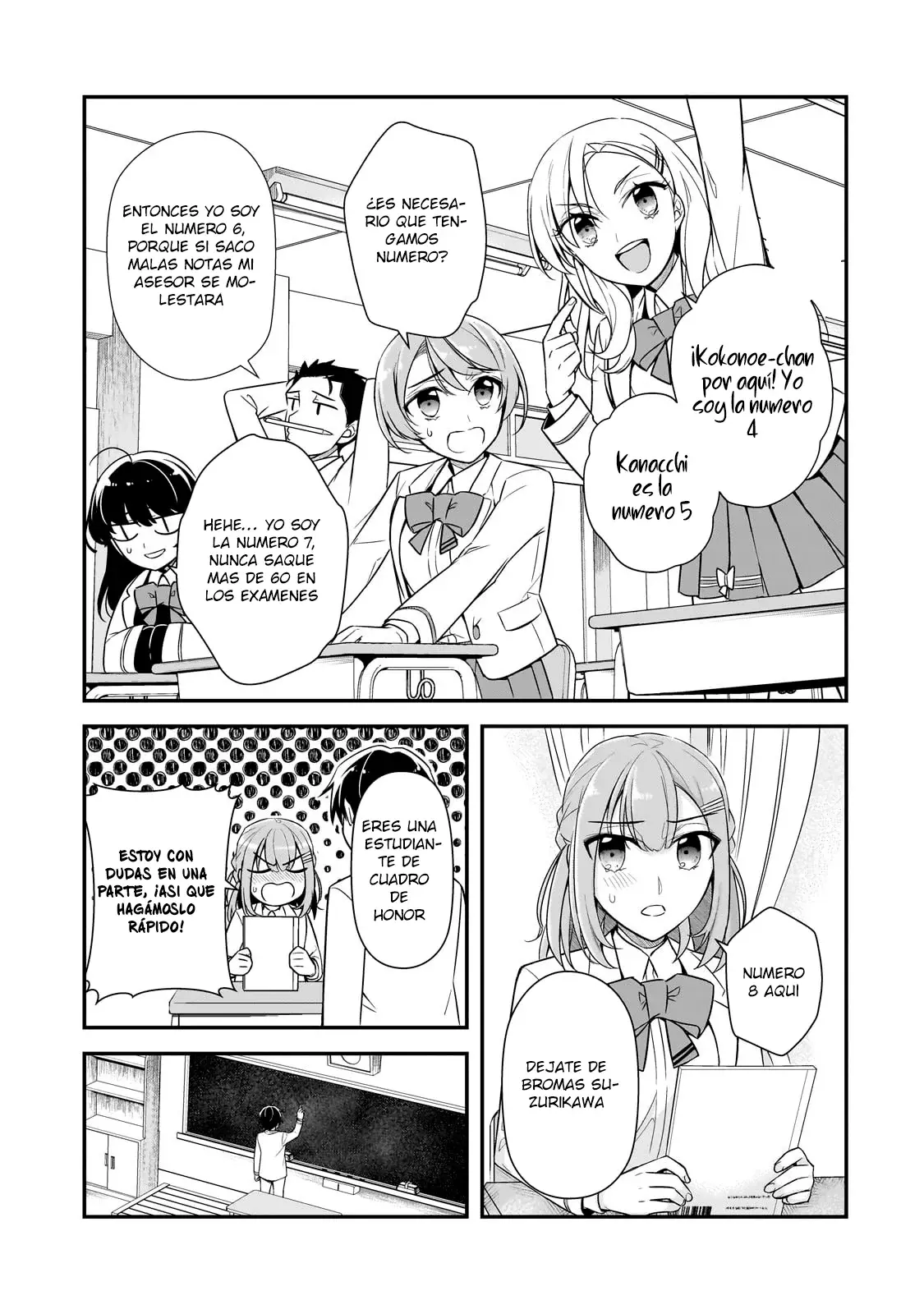 Las Chicas que me Traumatizaron me estan Mirando, pero Desafortunadamente es Demasiado Tarde capítulo 6.2, página 4