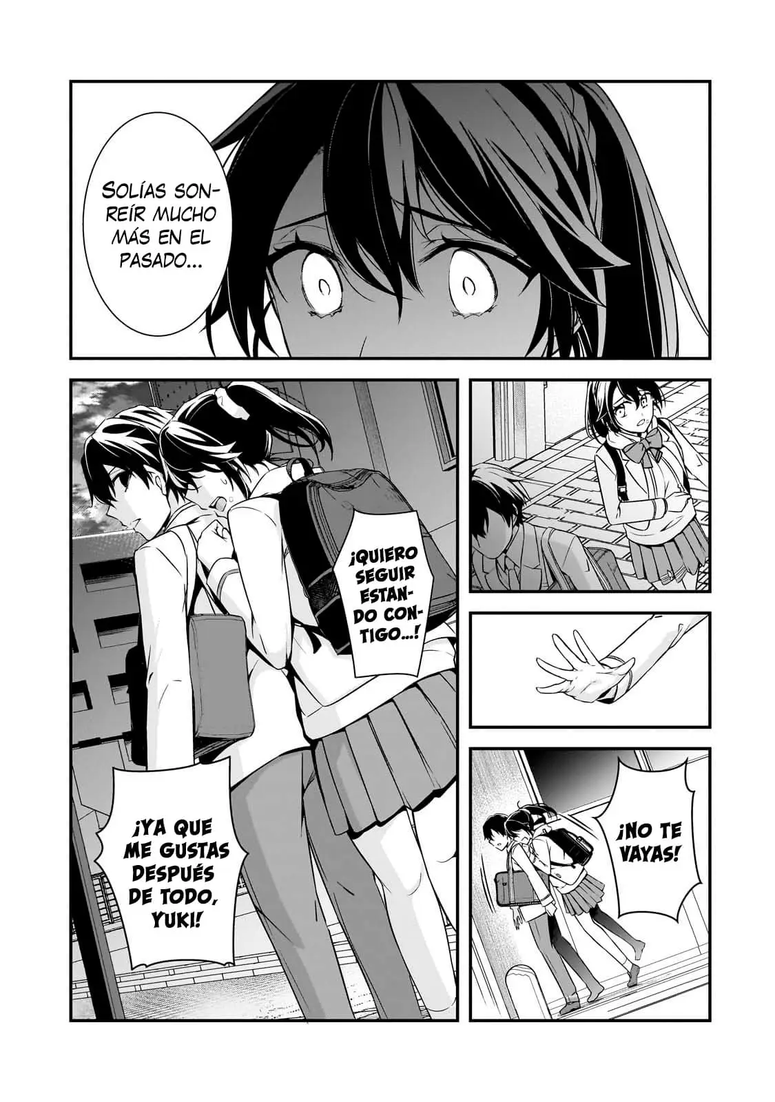 Las Chicas que me Traumatizaron me estan Mirando, pero Desafortunadamente es Demasiado Tarde capítulo 7.2, página 3