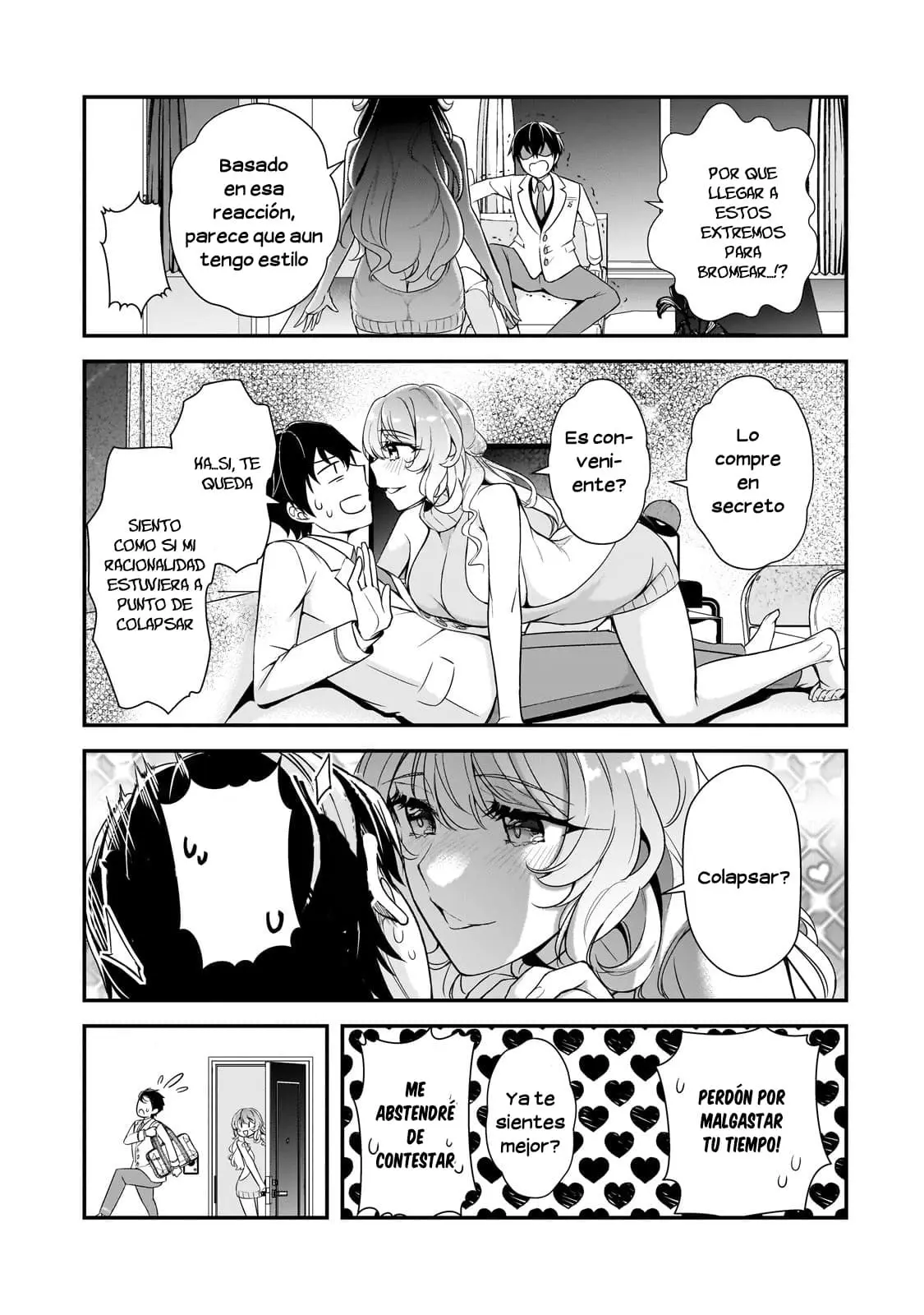 Las Chicas que me Traumatizaron me estan Mirando, pero Desafortunadamente es Demasiado Tarde capítulo 7.3, página 8