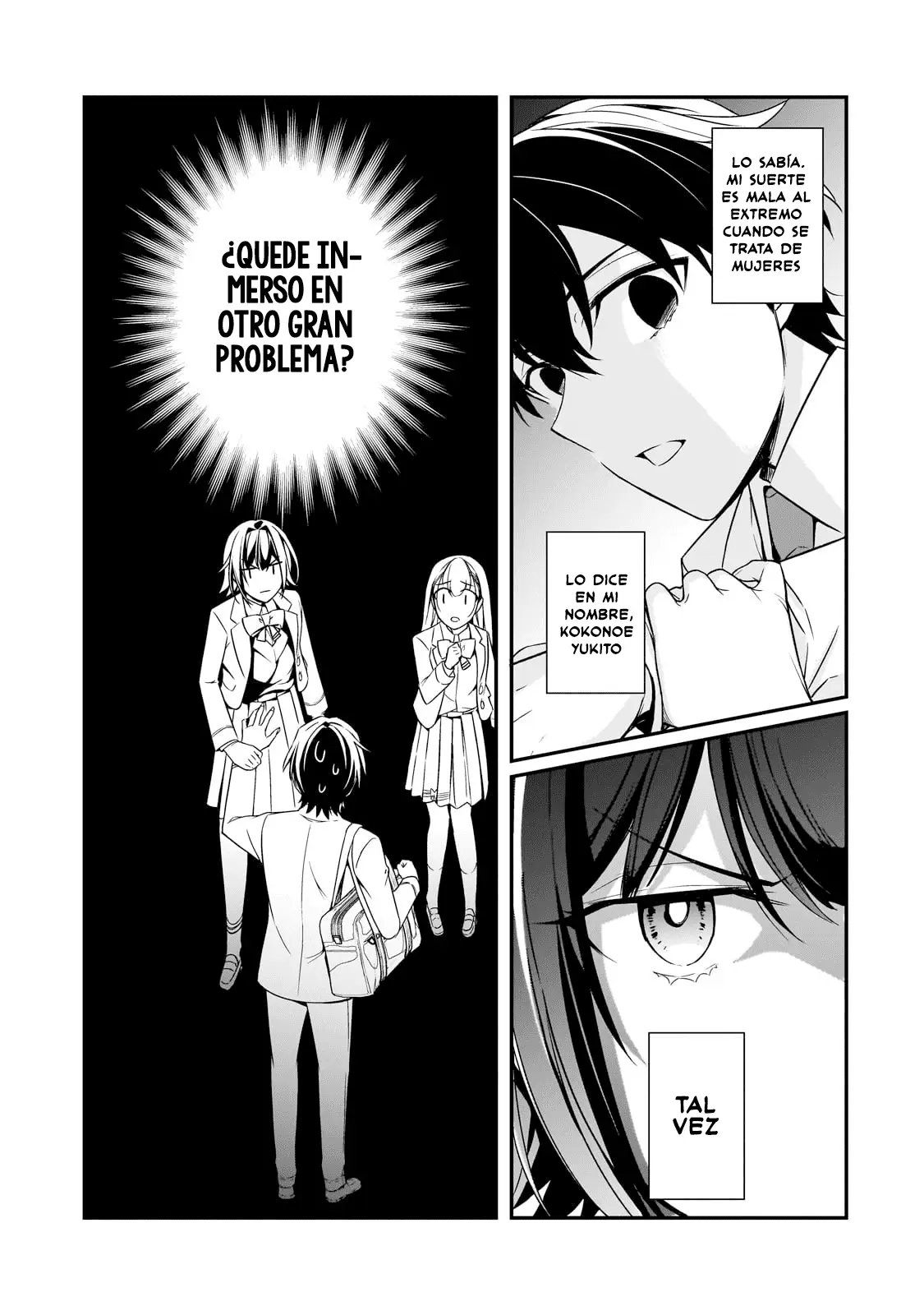 Las Chicas que me Traumatizaron me estan Mirando, pero Desafortunadamente es Demasiado Tarde capítulo 8.1, página 10